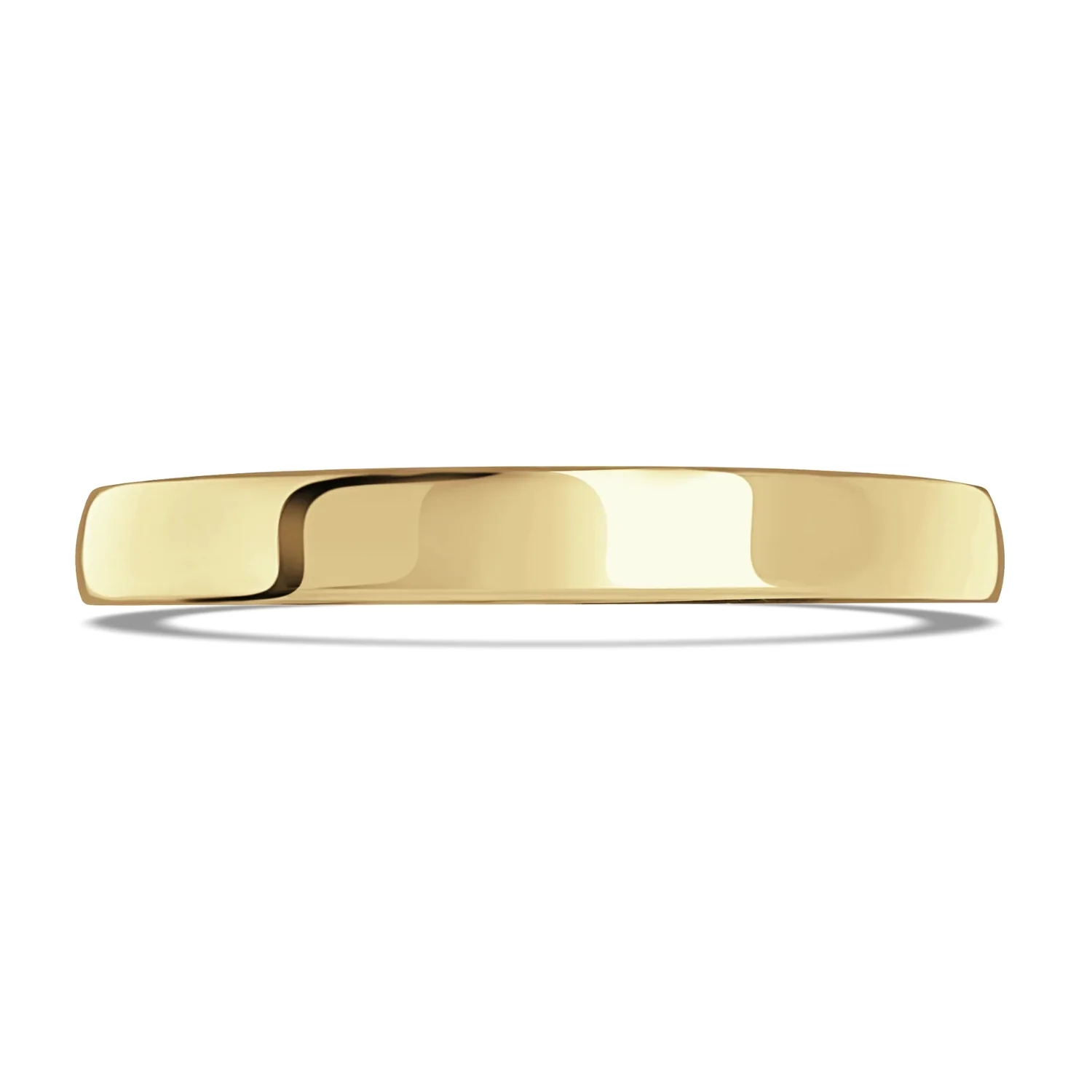 3mm Traditional Court 18ct Yellow Gold Wedding Ring by Brown & Newirth - Image 2