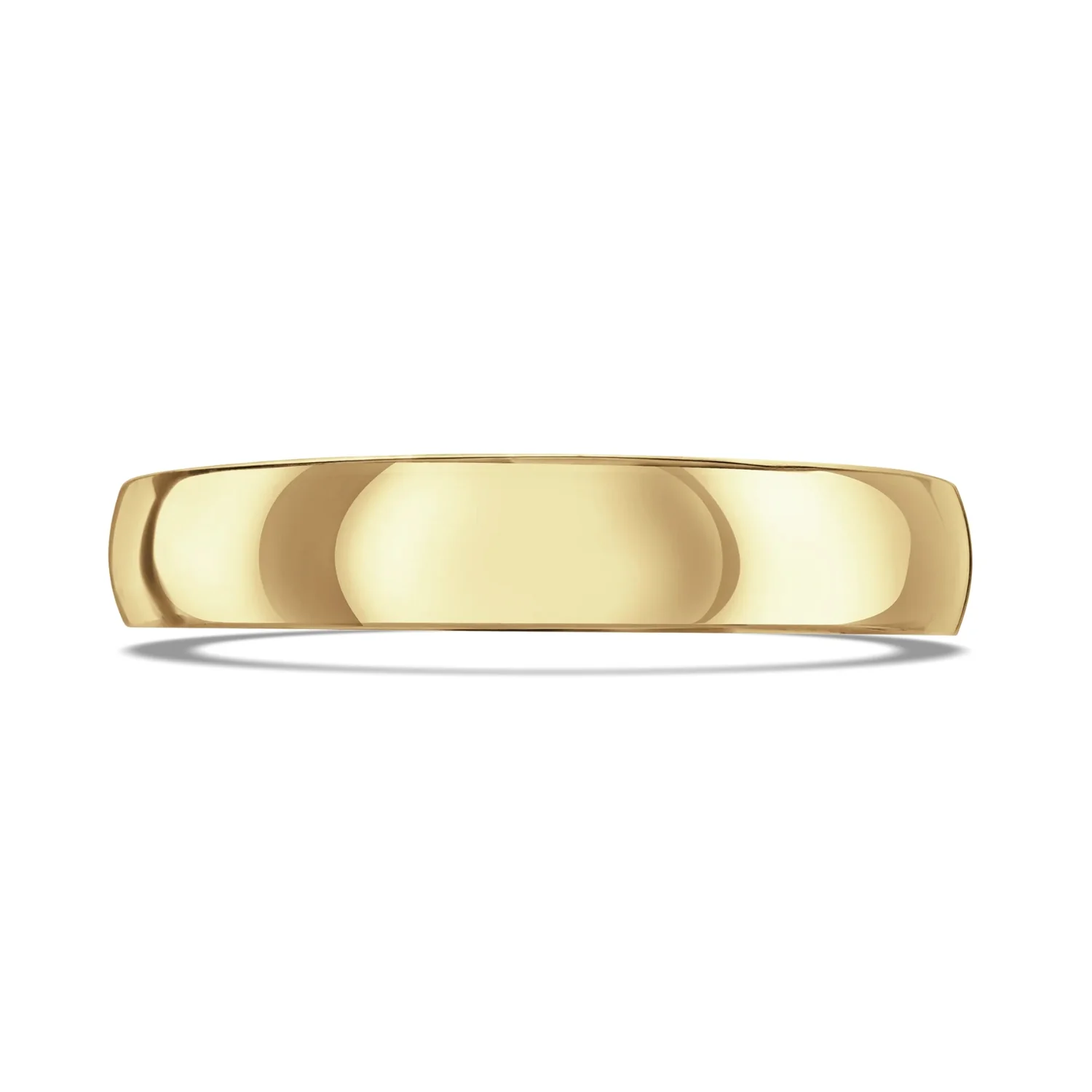 4mm Traditional 18ct Yellow Gold Wedding Ring by Brown & Newirth - Image 2