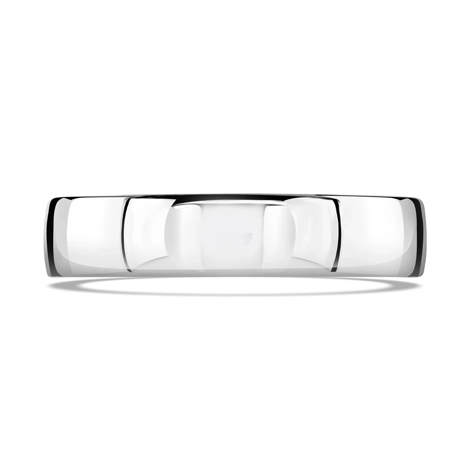 5mm Contemporary Court Palladium 500 Wedding Ring by Brown & Newirth - Image 2