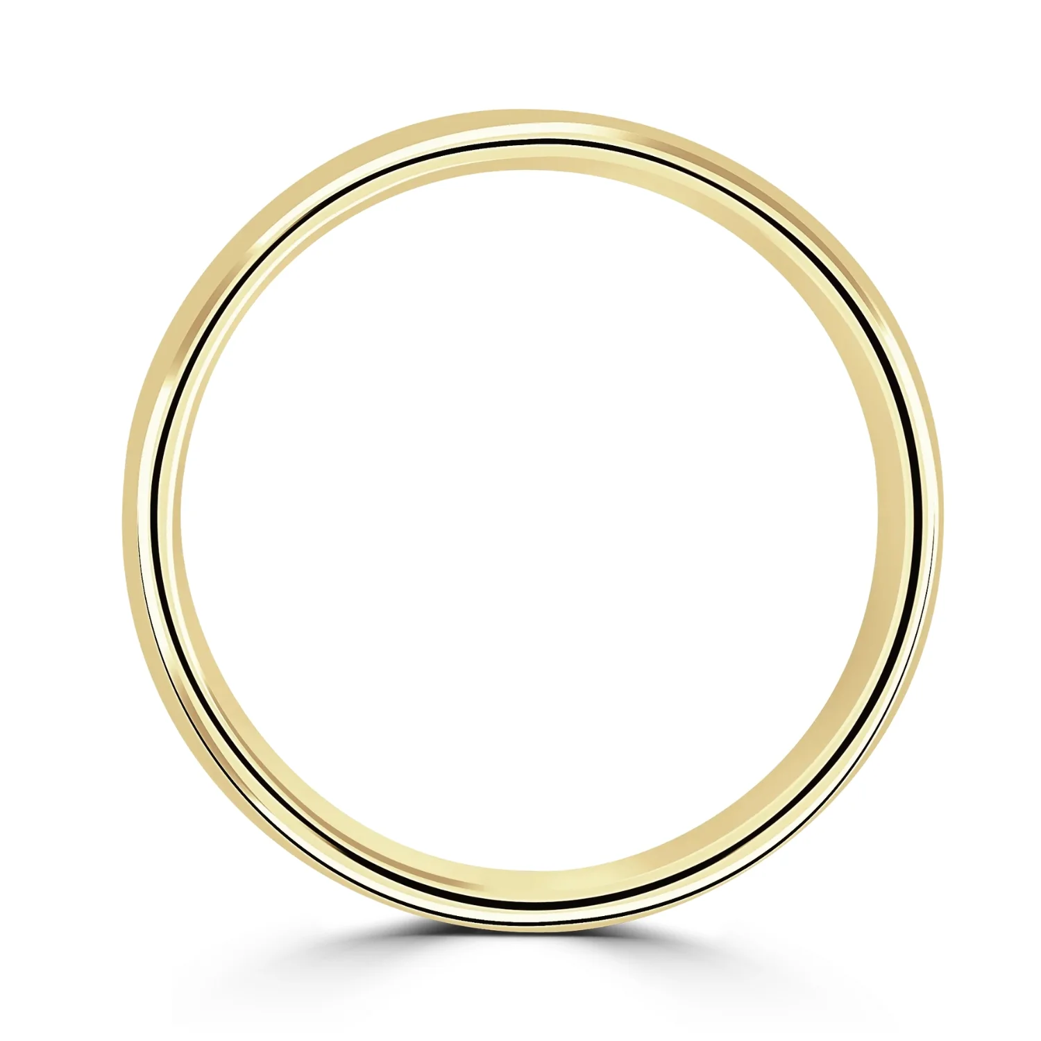 5mm Traditional Court 18ct Yellow Gold Wedding Ring by Brown & Newirth - Image 2