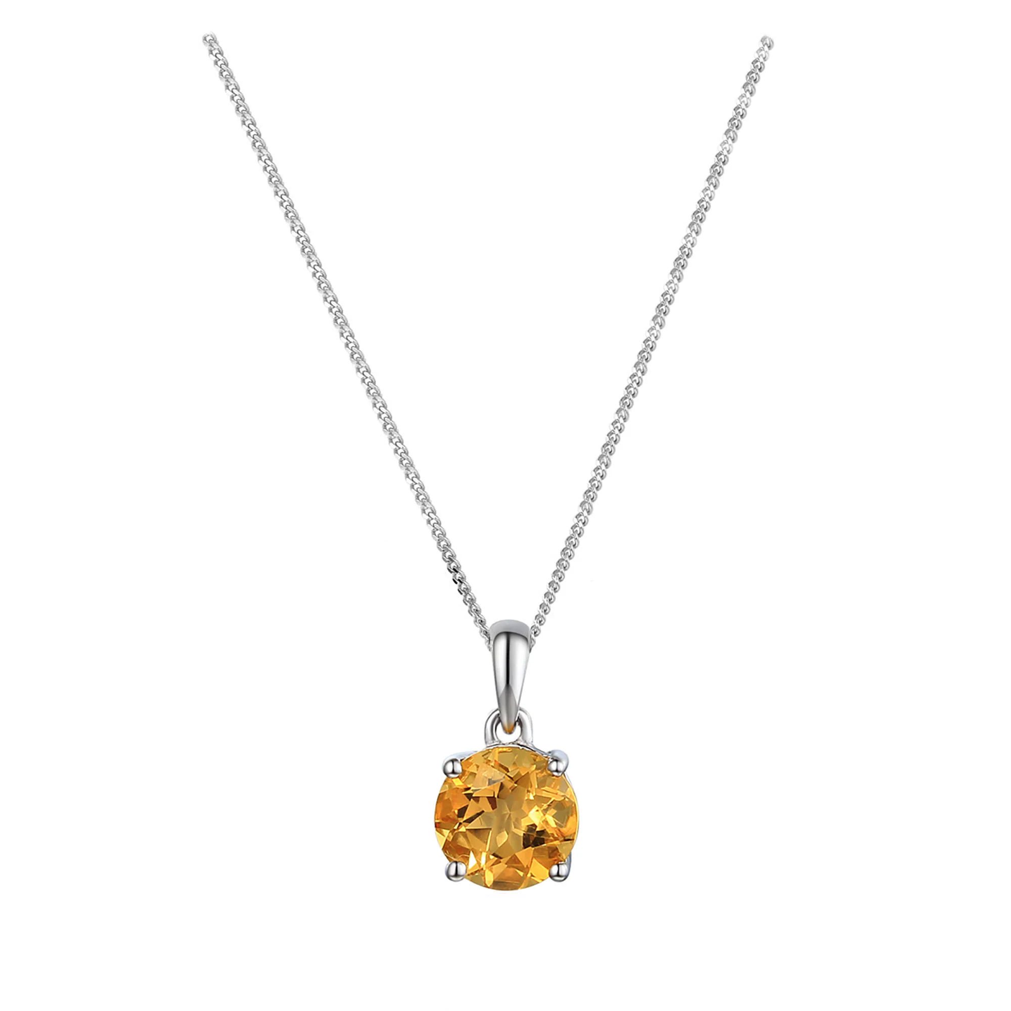 Amore Purity Citrine Necklace