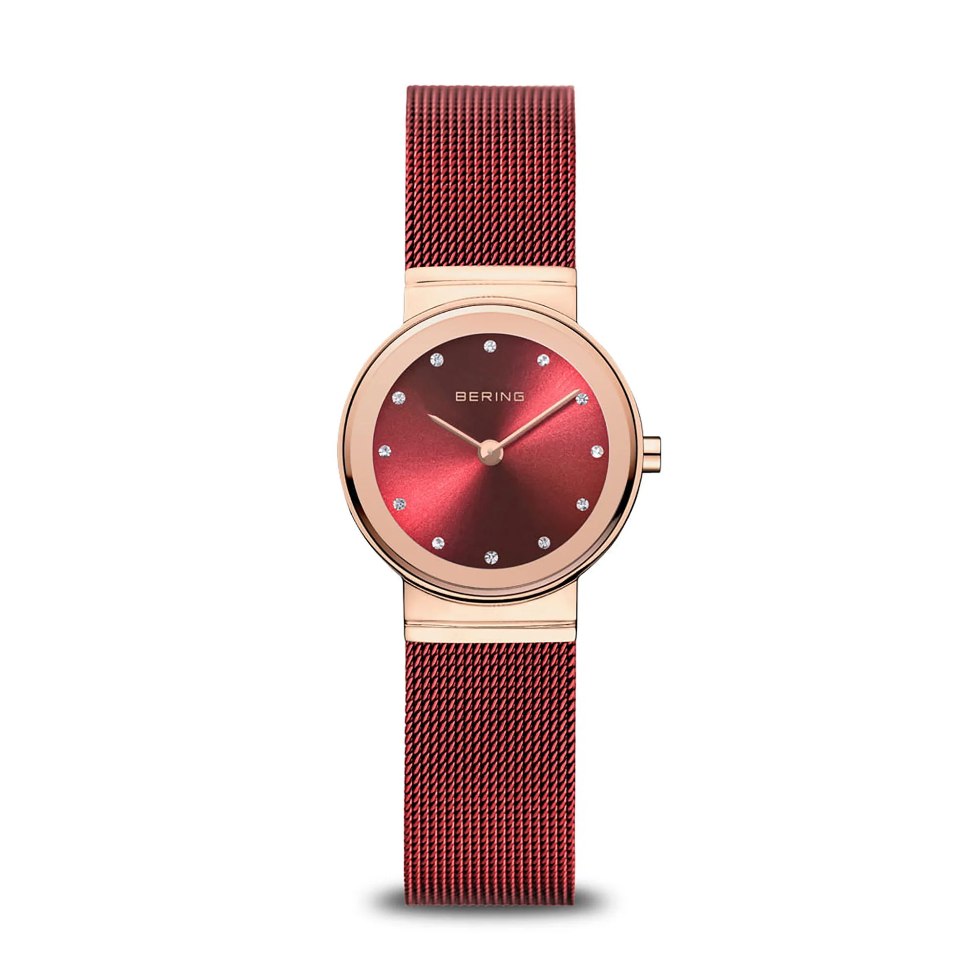 Bering 26mm Steel Mesh Quartz Watch 10126-363