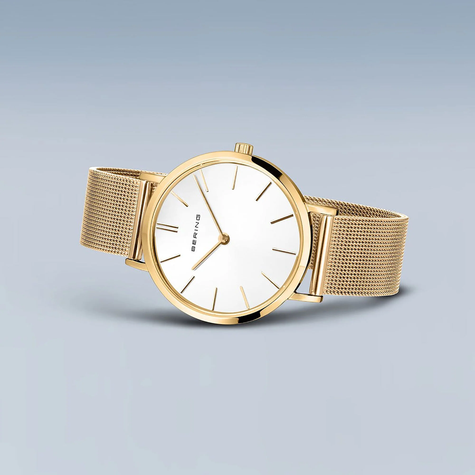Bering 34mm Classic Mesh Quartz Watch 14134-331 - Image 5
