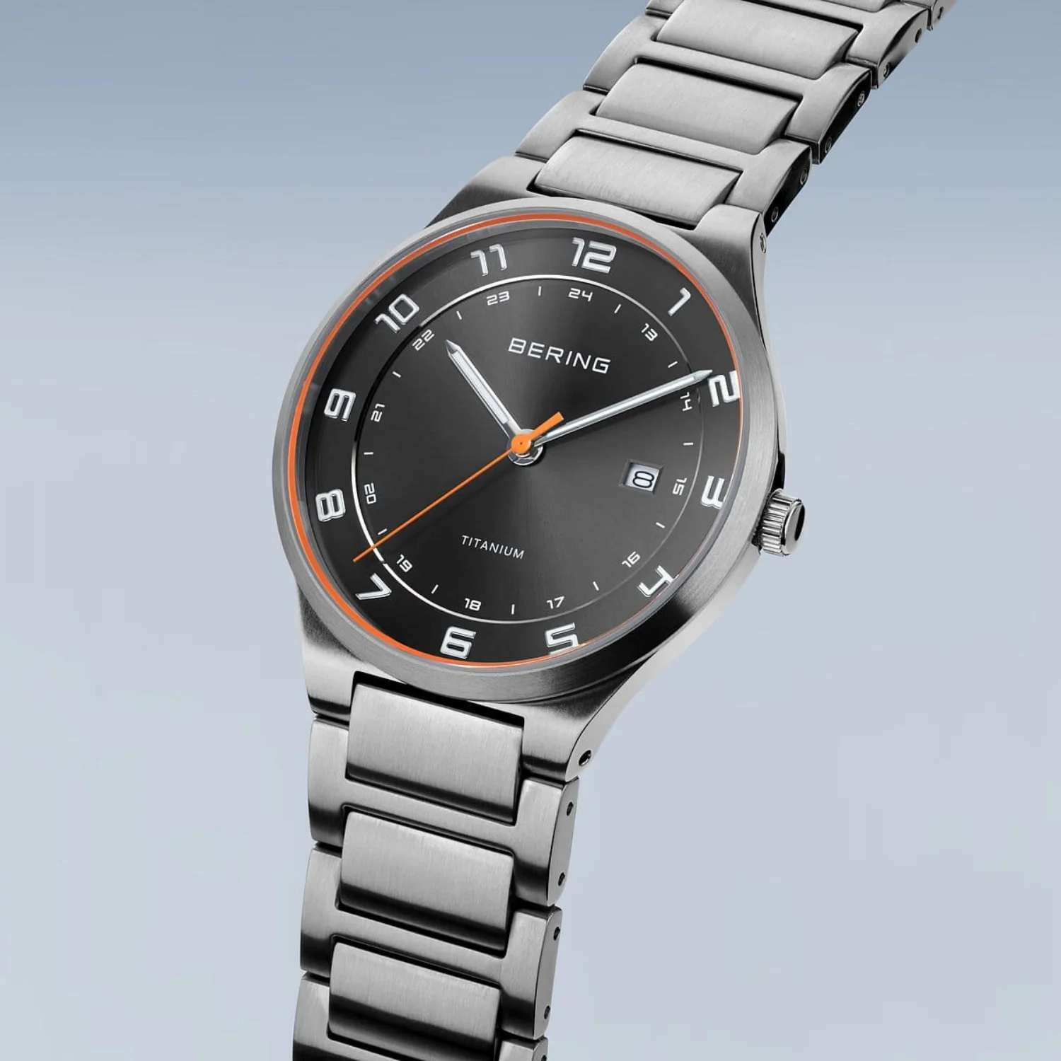 Bering Brushed Titamium Watch 15139-709 - Image 5