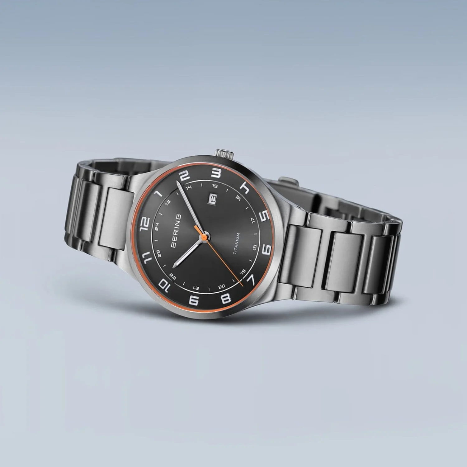 Bering Brushed Titamium Watch 15139-709 - Image 6