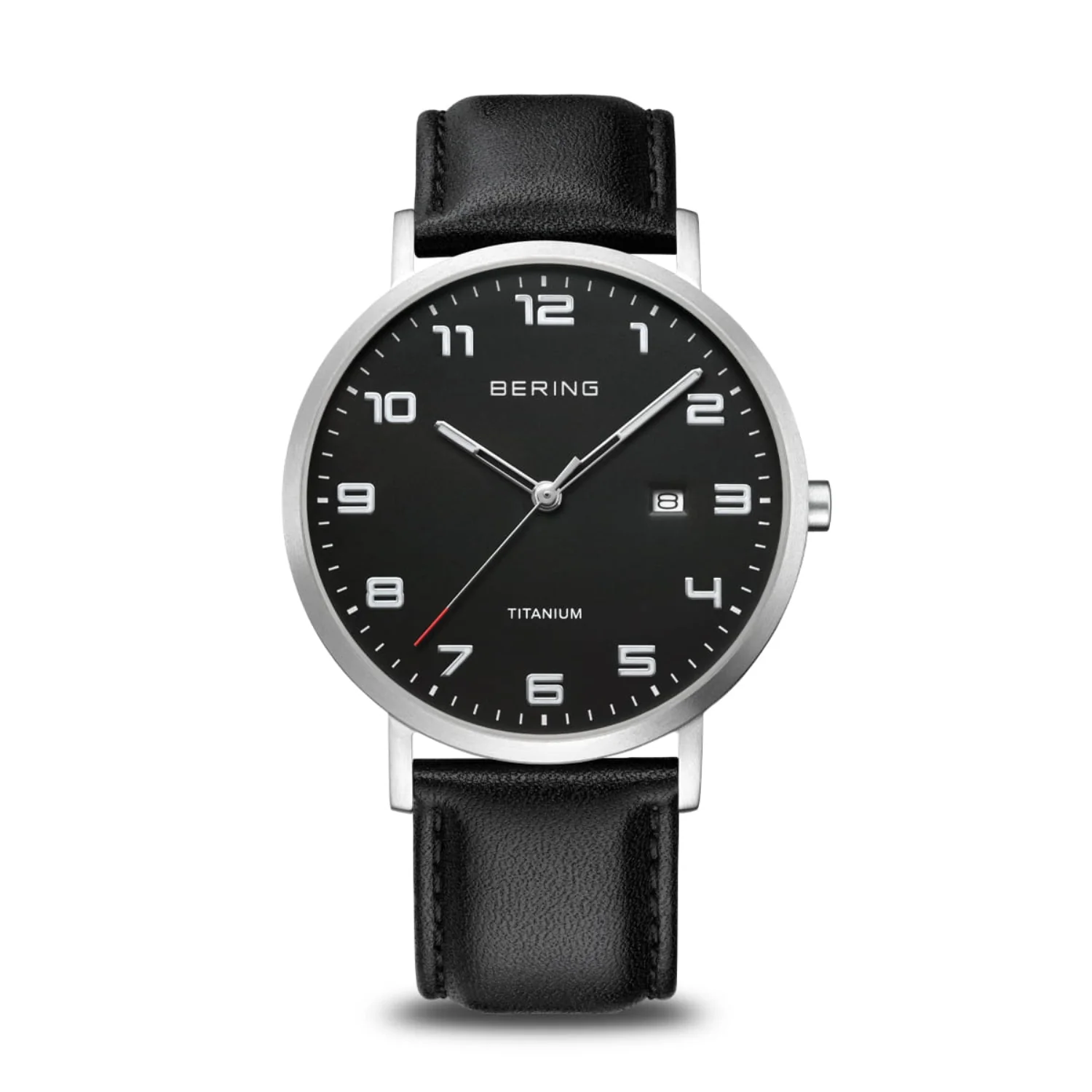 Bering Brushed Titanium Quartz Watch 18640-402