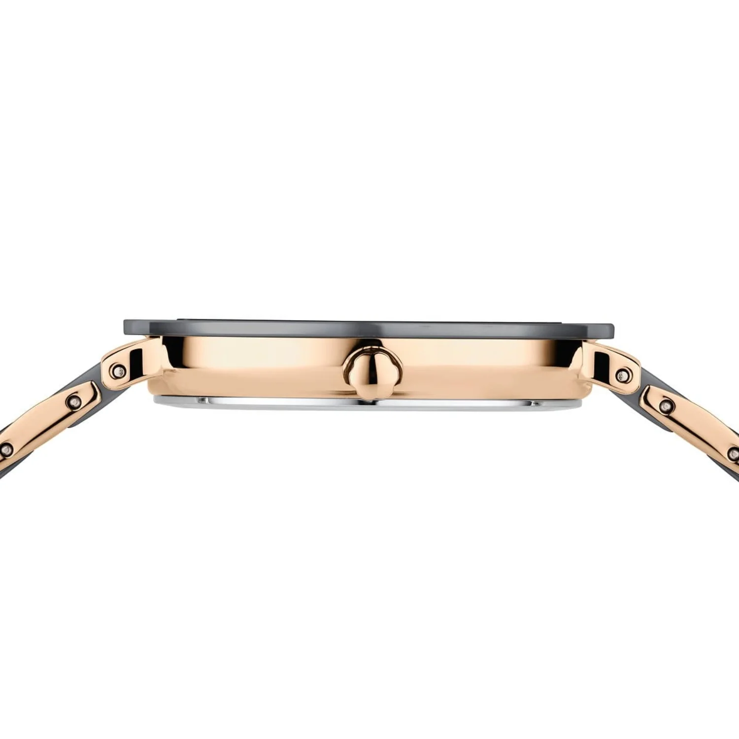 Bering Ceramic Rose Gold Plated Quartz Watch 11435-768 - Image 3