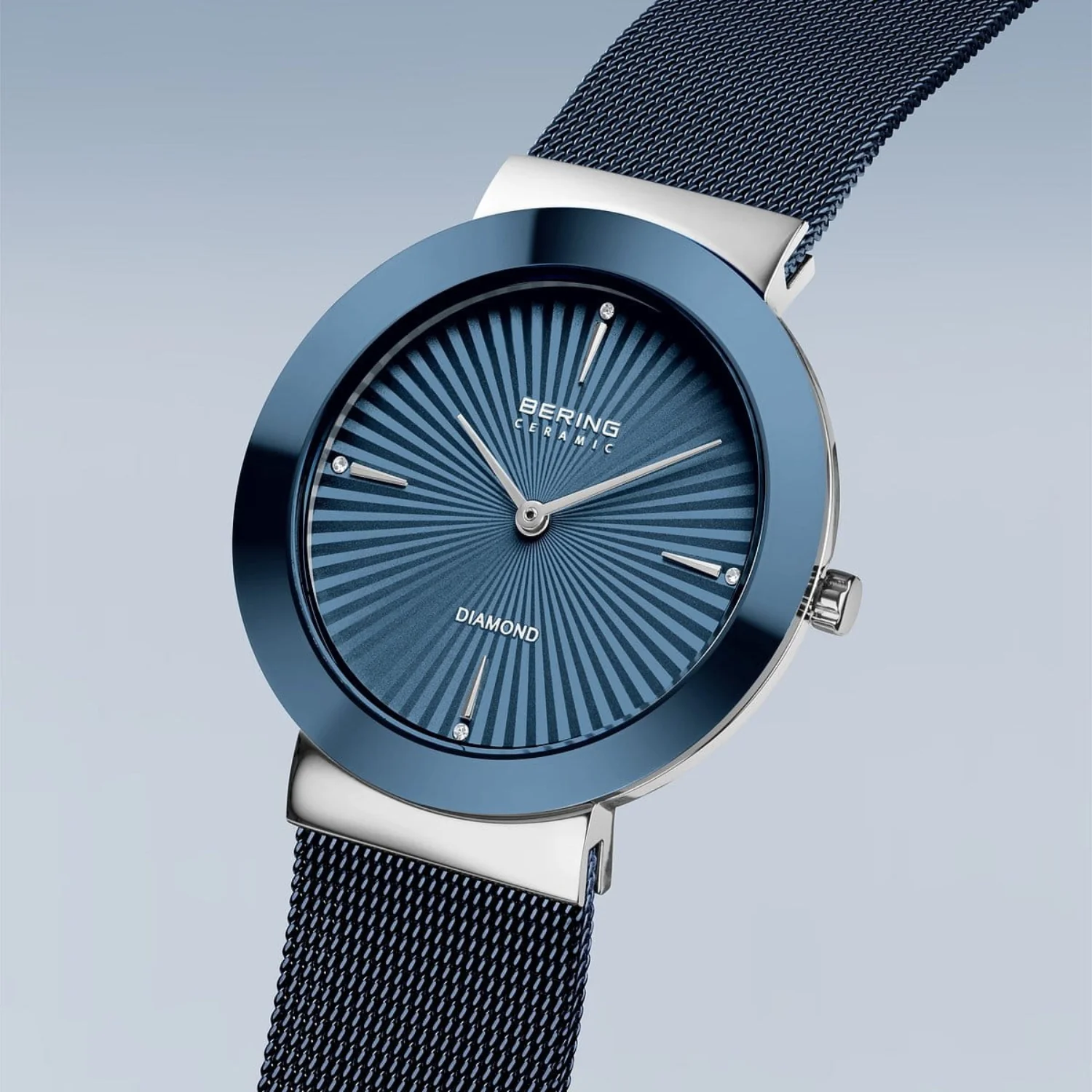 Bering Classic Blue Ceramic Quartz Watch 11435-307 - Image 2