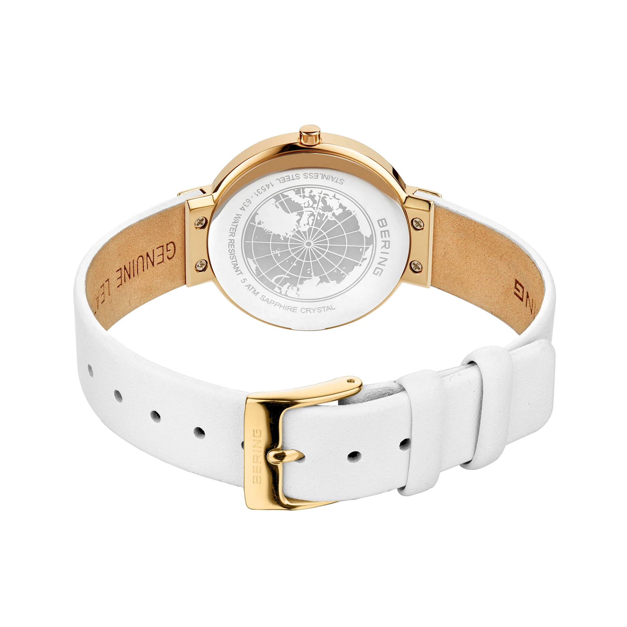 Bering Classic Gold Plated Quartz Watch 14531-634 - Image 3
