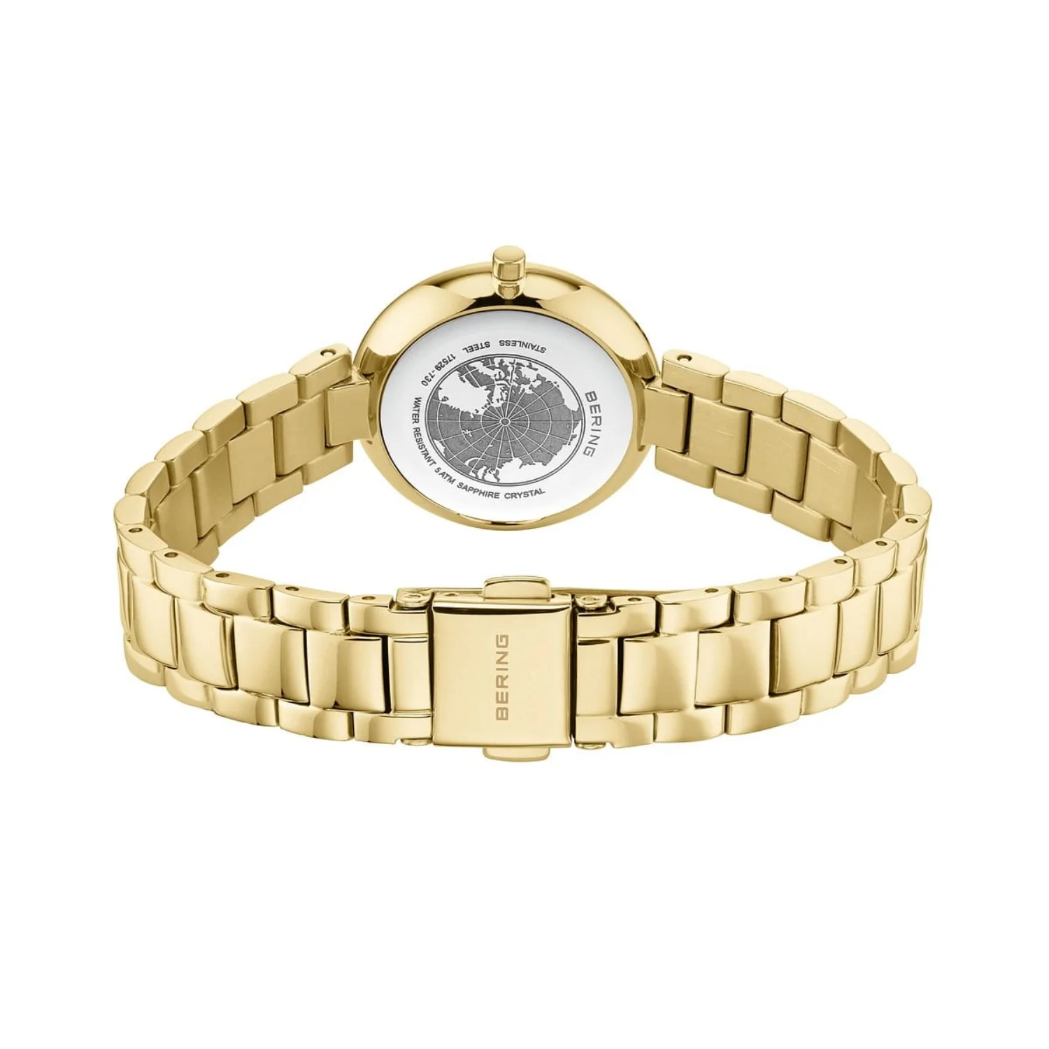 Bering Classic Gold Plated Quartz Watch 17529-730 - Image 4