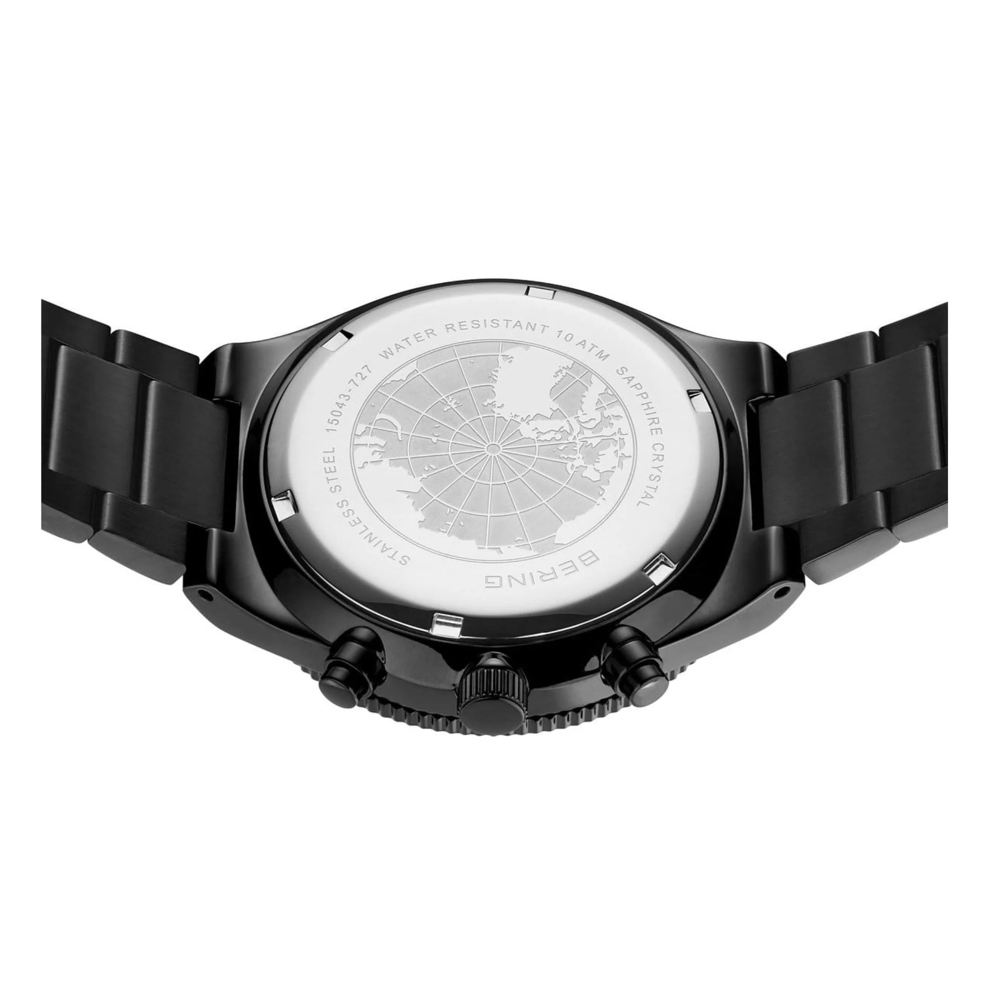 Bering Classic Polished Black Quartz Watch 15043-727 - Image 3