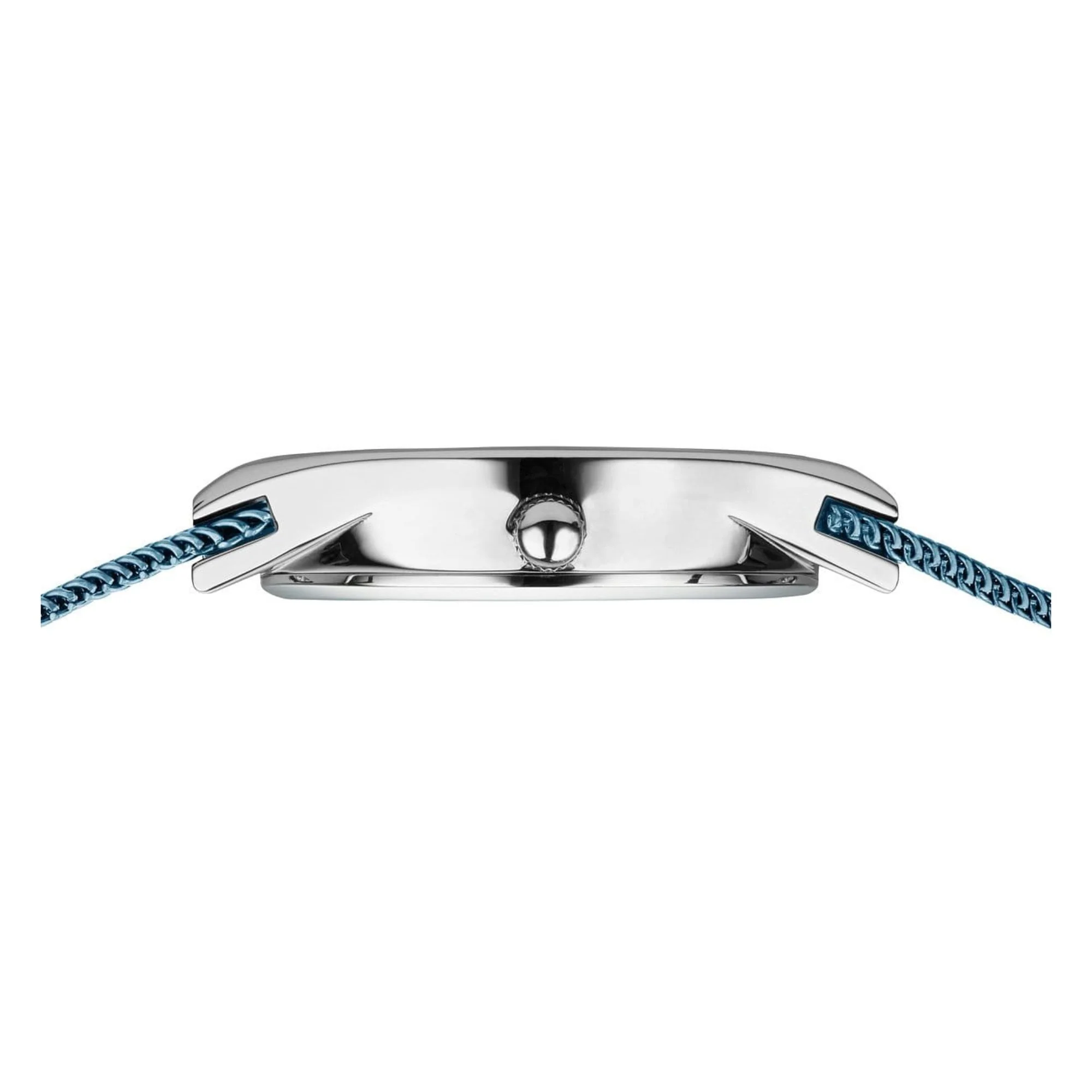 Bering Classic Polished Blue Crystal Quartz Watch 12927-308 - Image 2