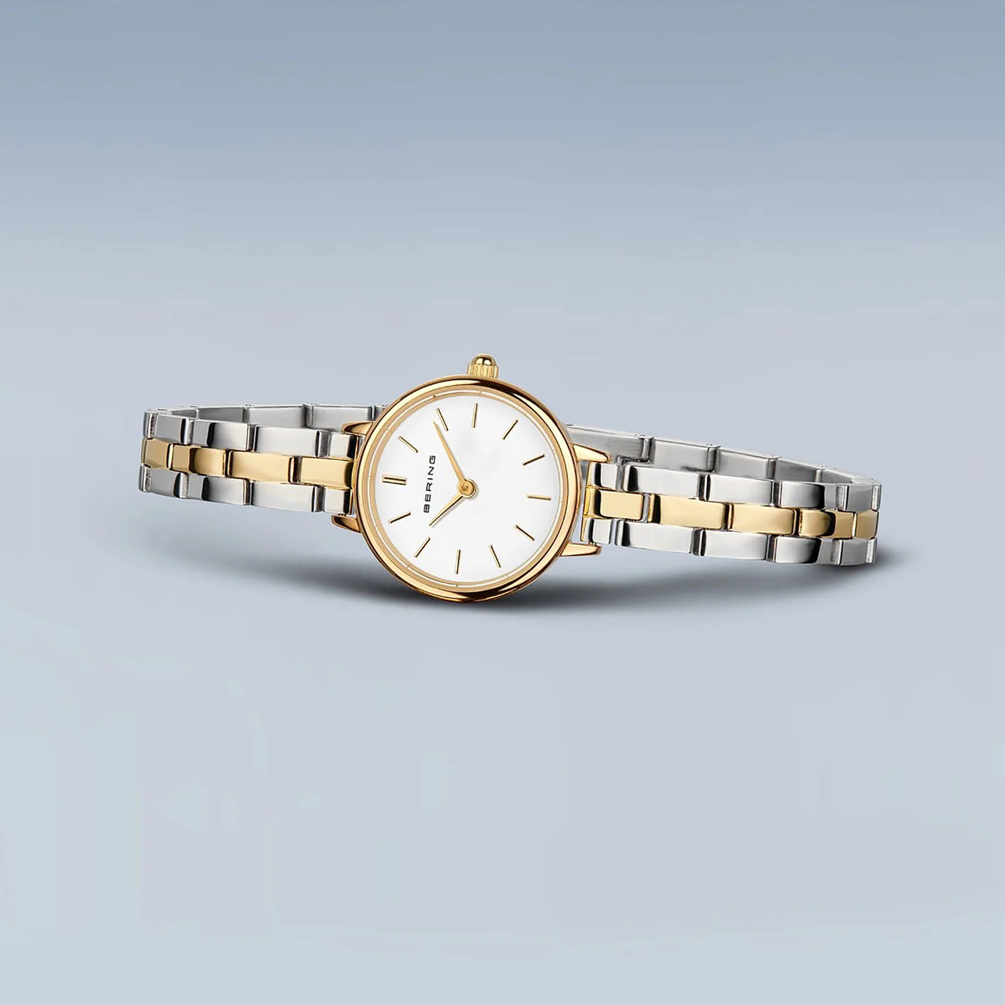 Bering Classic Polished Gold Plated Quartz Watch 11022-714 - Image 4