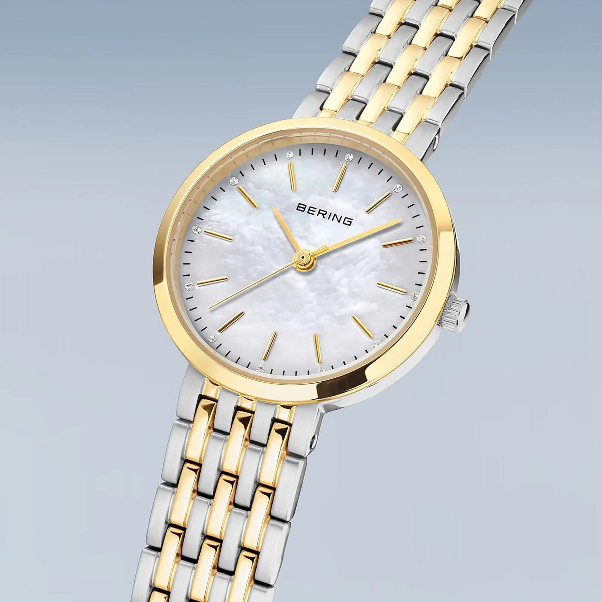 Bering Classic Polished Gold Quartz Watch 19126-710 - Image 4
