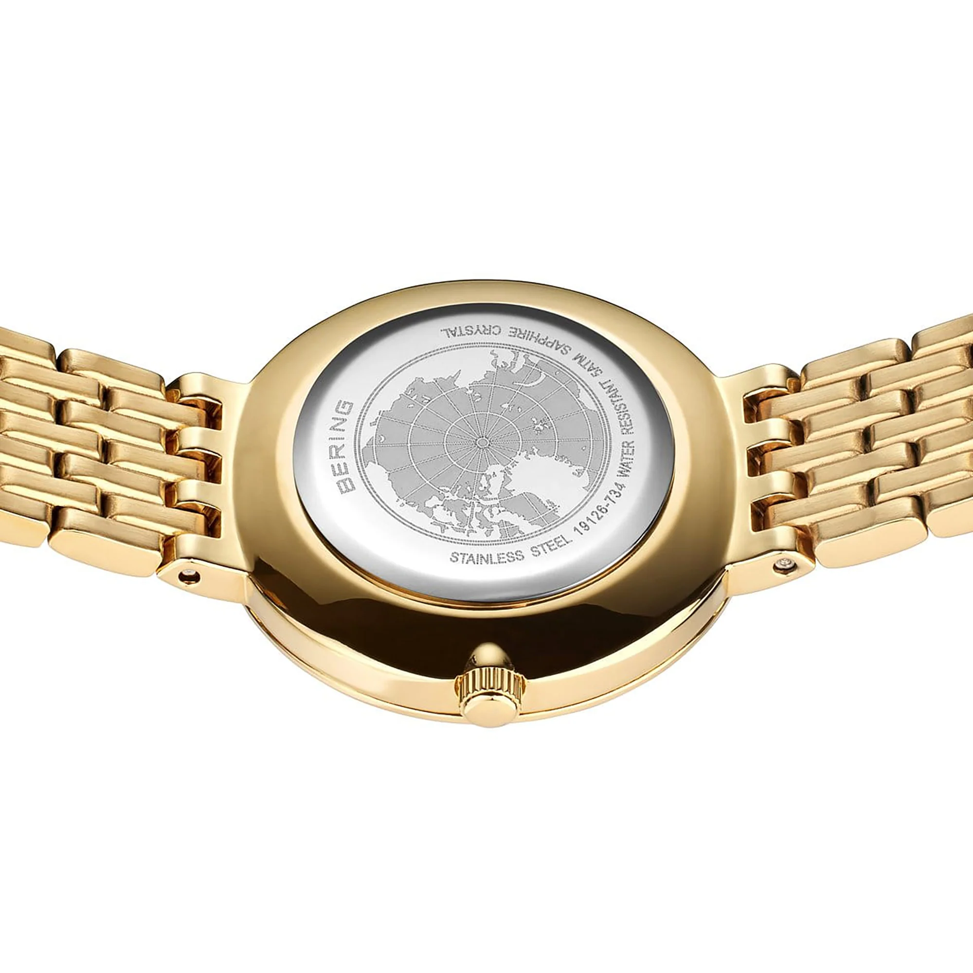 Bering Classic Polished Gold Quartz Watch 19126-734 - Image 6