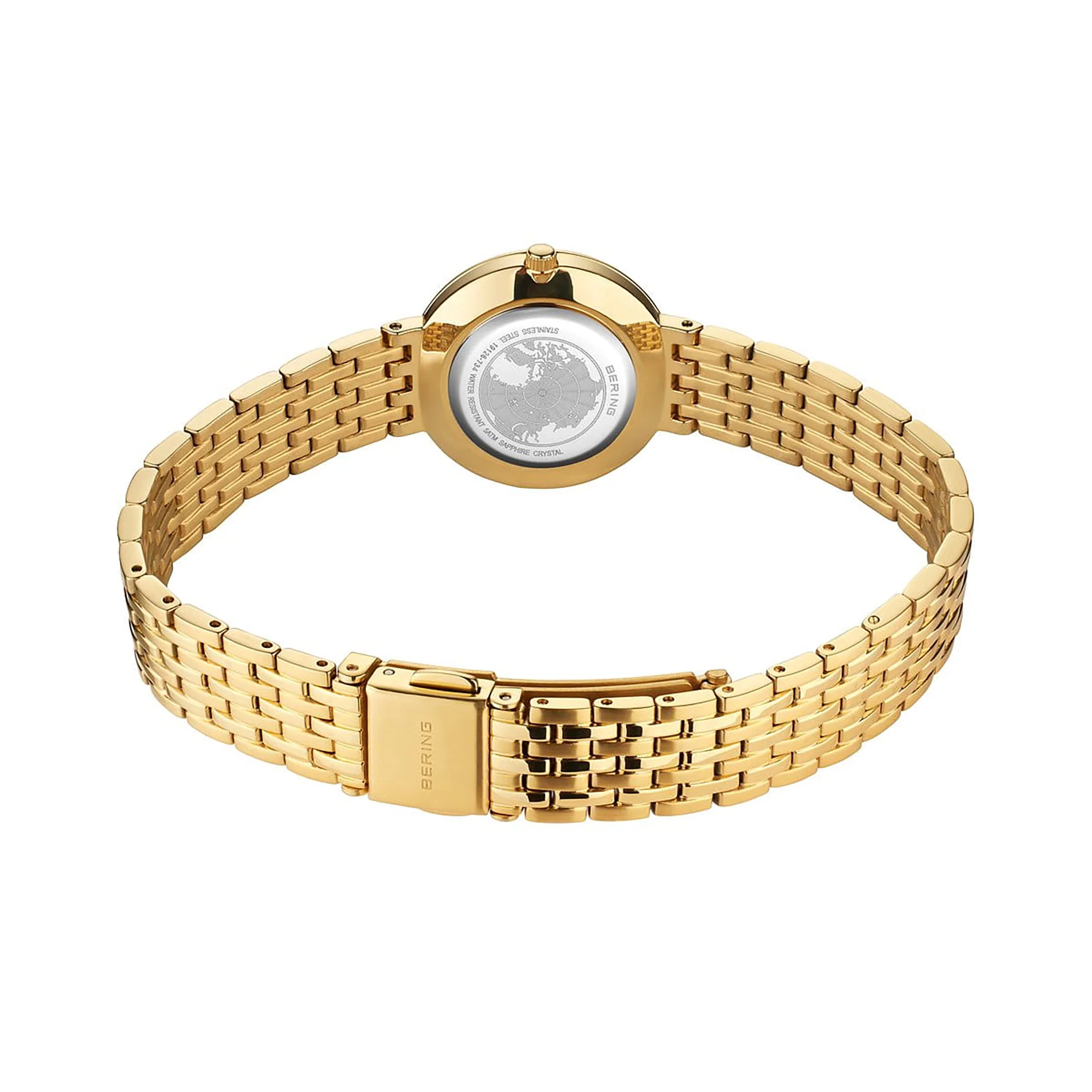 Bering Classic Polished Gold Quartz Watch 19126-734 - Image 7