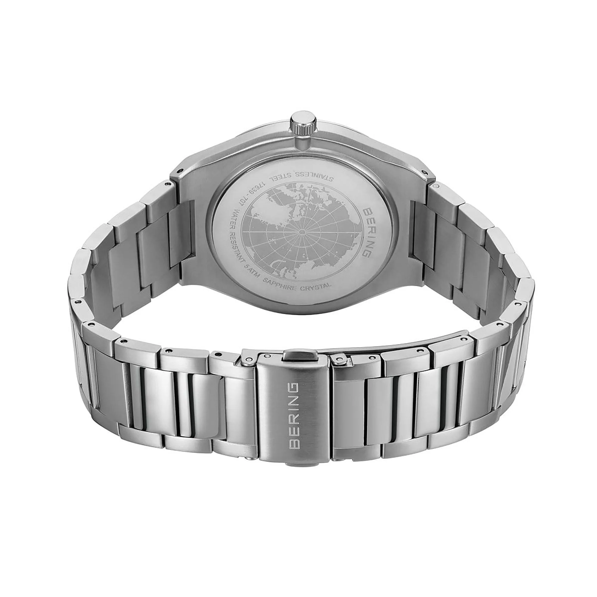 Bering Classic Polished Quartz Watch 17639-707 - Image 4