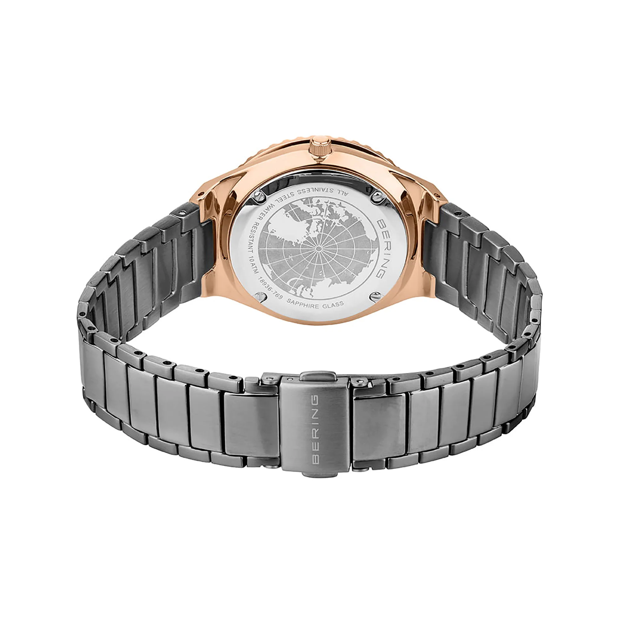 Bering Classic Polished Rose Gold Plated Quartz Watch 18936-769 - Image 3