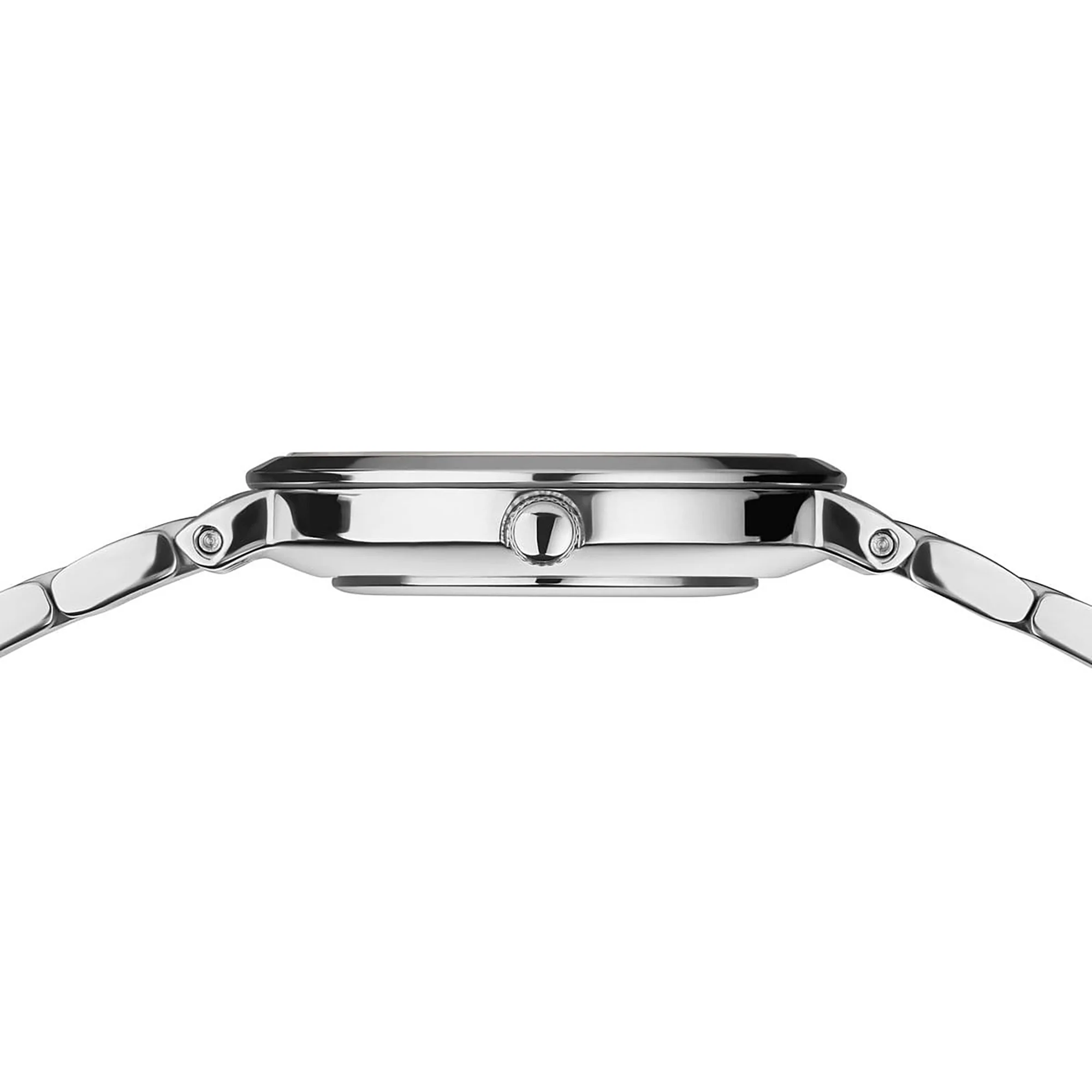 Bering Classic Polished Silver Quartz Watch 19126-700 - Image 5