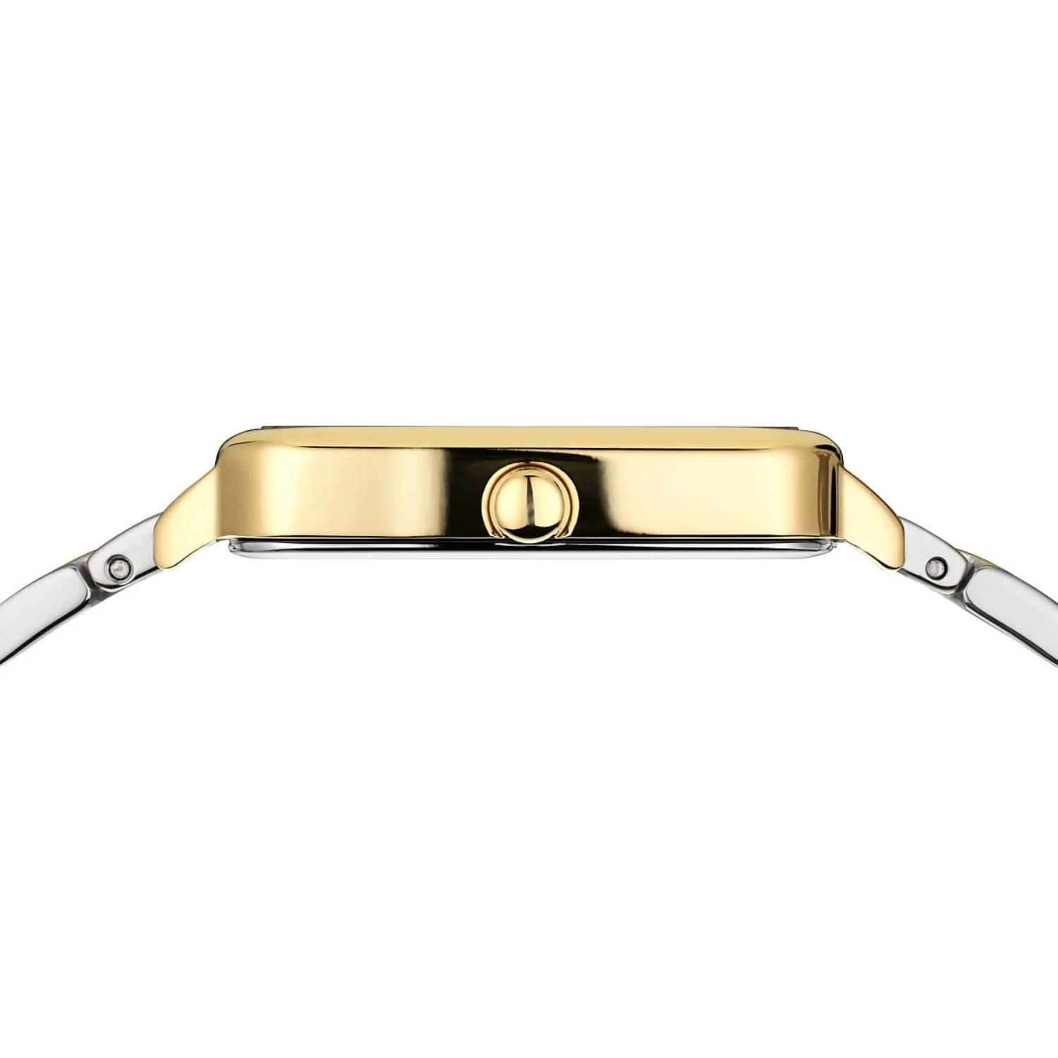 Bering Classic Rectangular Gold Plated Quartz Watch 17423-714 - Image 3
