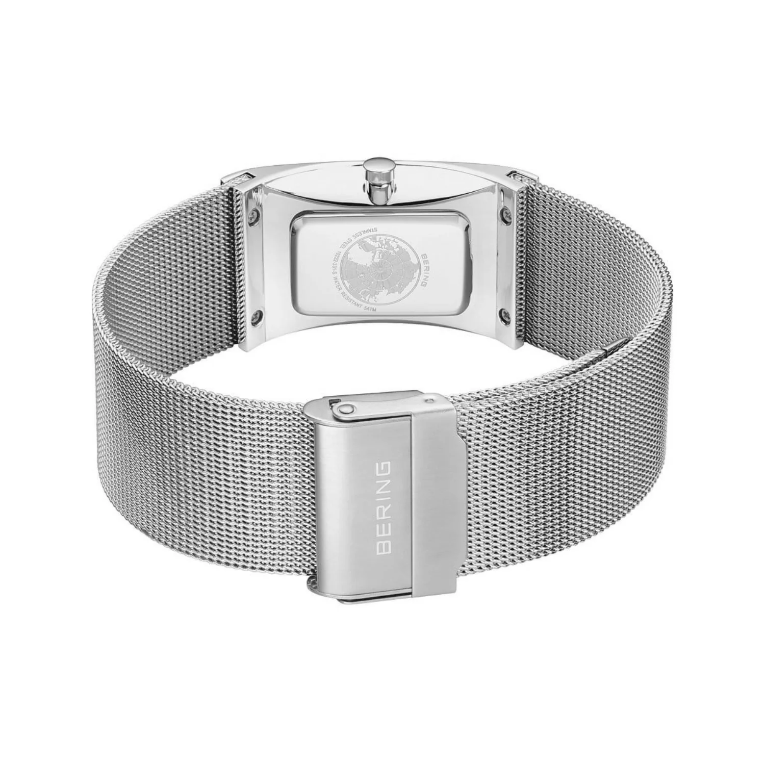 Bering Classic Rectangular Quartz Watch 10222-004-S - Image 4