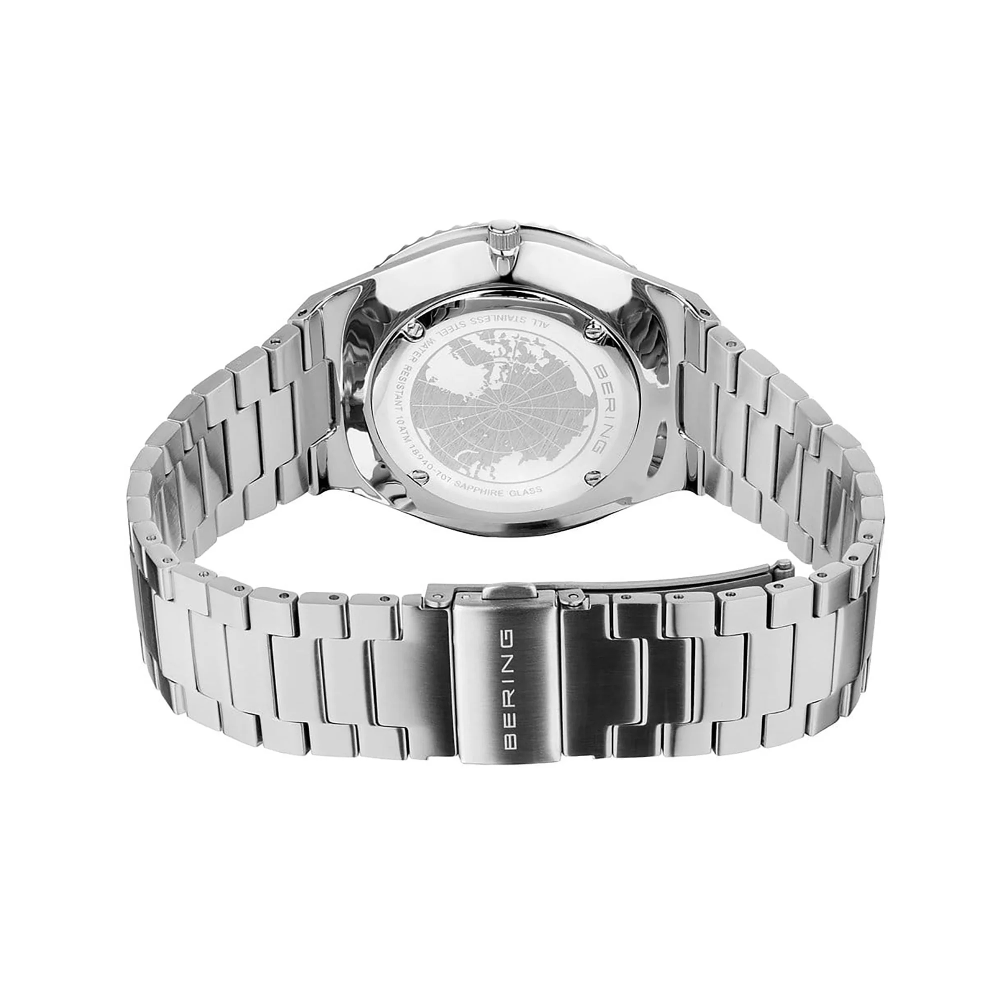 Bering Classic Stainless Steel Quartz Watch 18940-707 - Image 3
