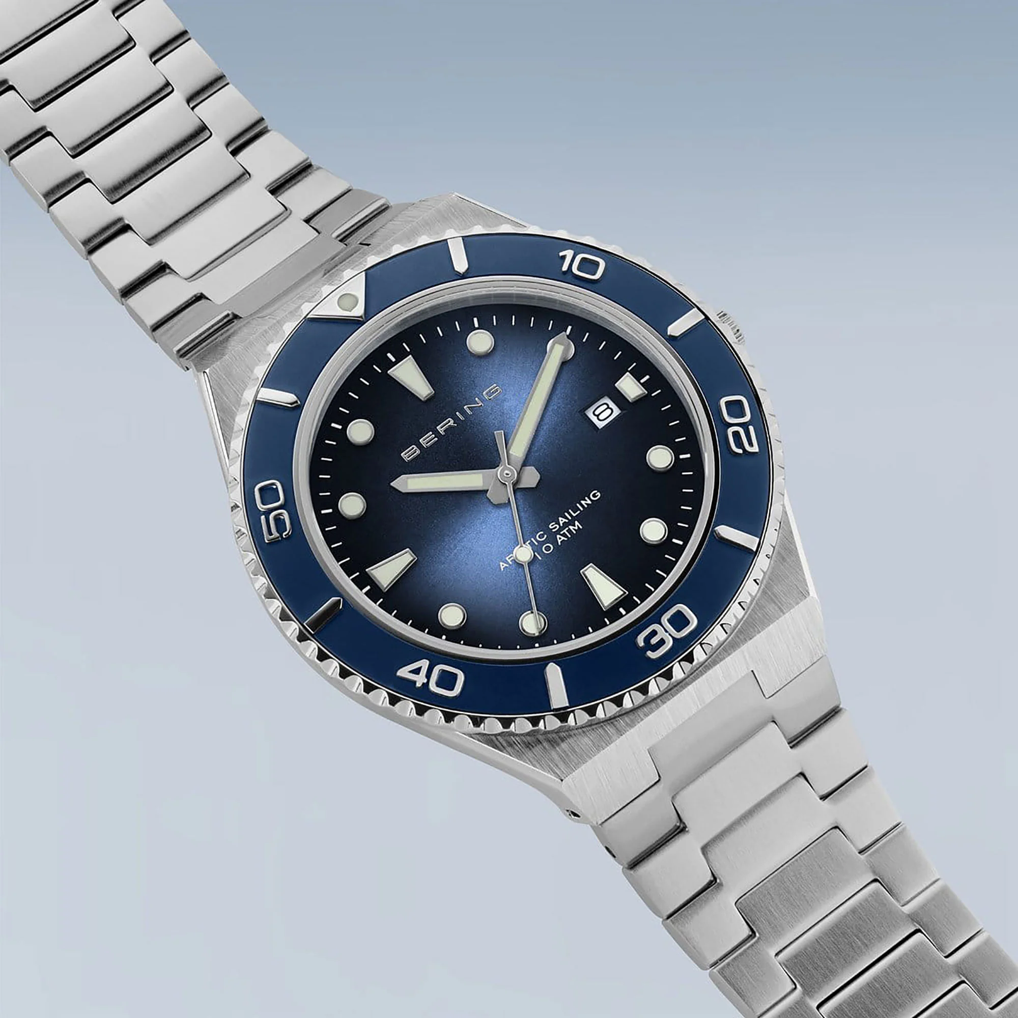 Bering Classic Stainless Steel Quartz Watch 18940-707 - Image 4