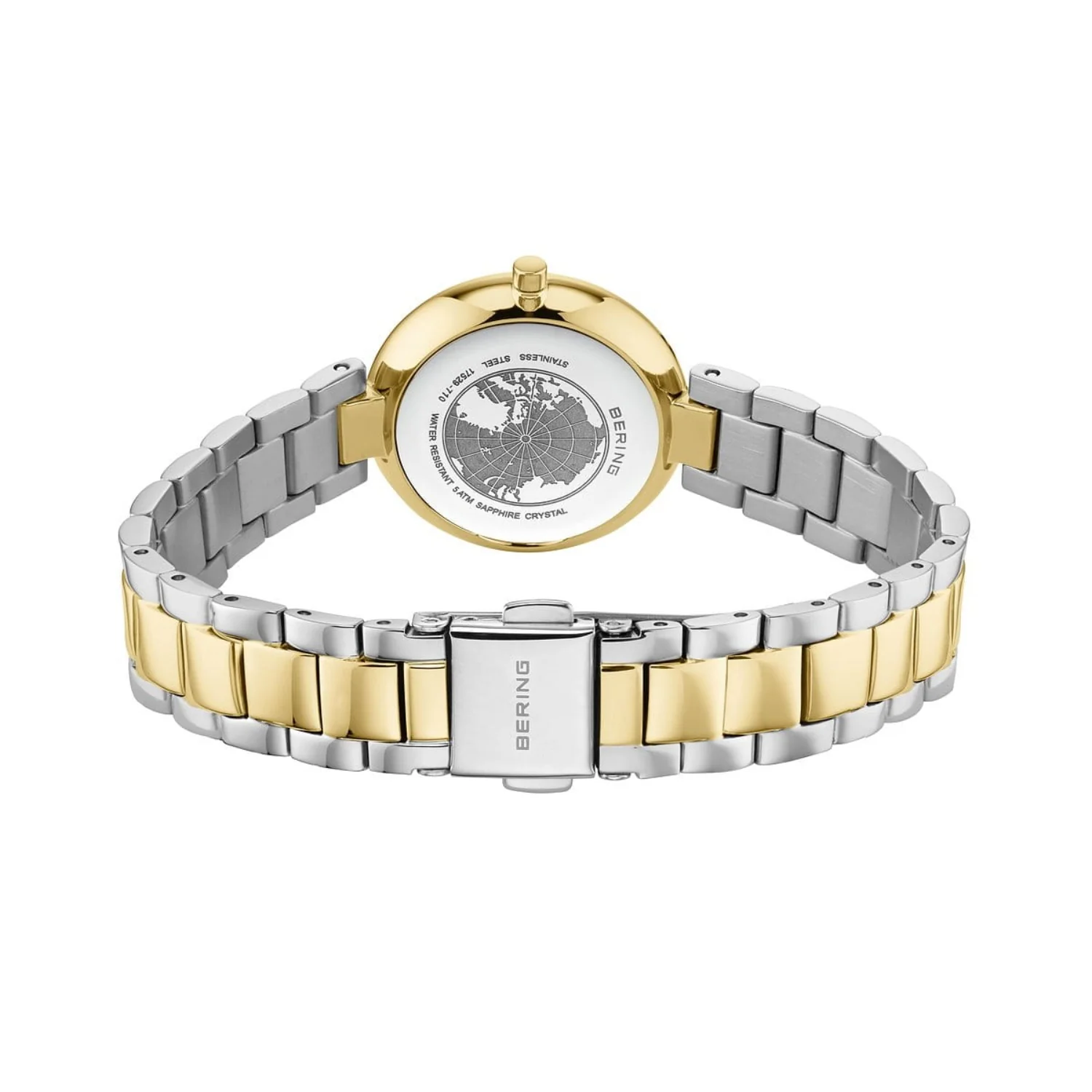 Bering Classic Yellow Gold Plated Quartz Watch 17529-710 - Image 4