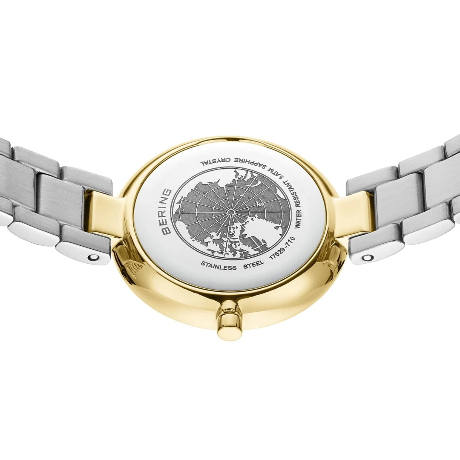 Bering Classic Yellow Gold Plated Quartz Watch 17529-710 - Image 5