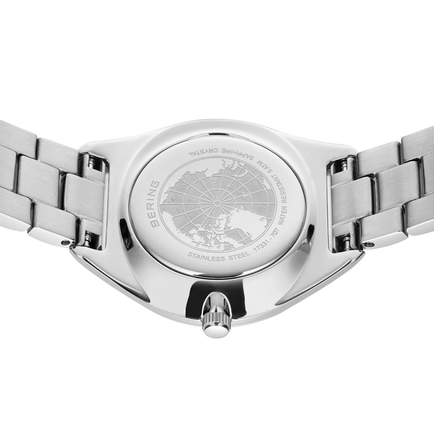 Bering Slim Blue Mother of Pearl Solar Watch 17331-707 - Image 5