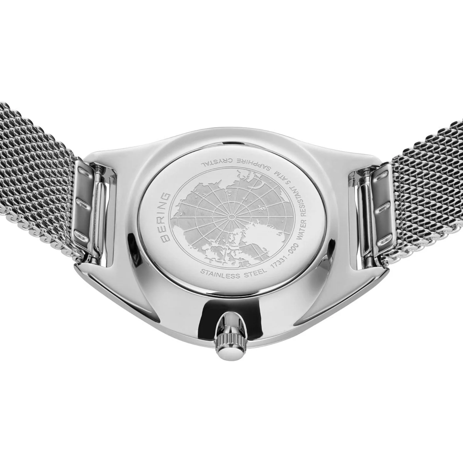 Bering Sunray Silver Quartz Watch 17331-000 - Image 5