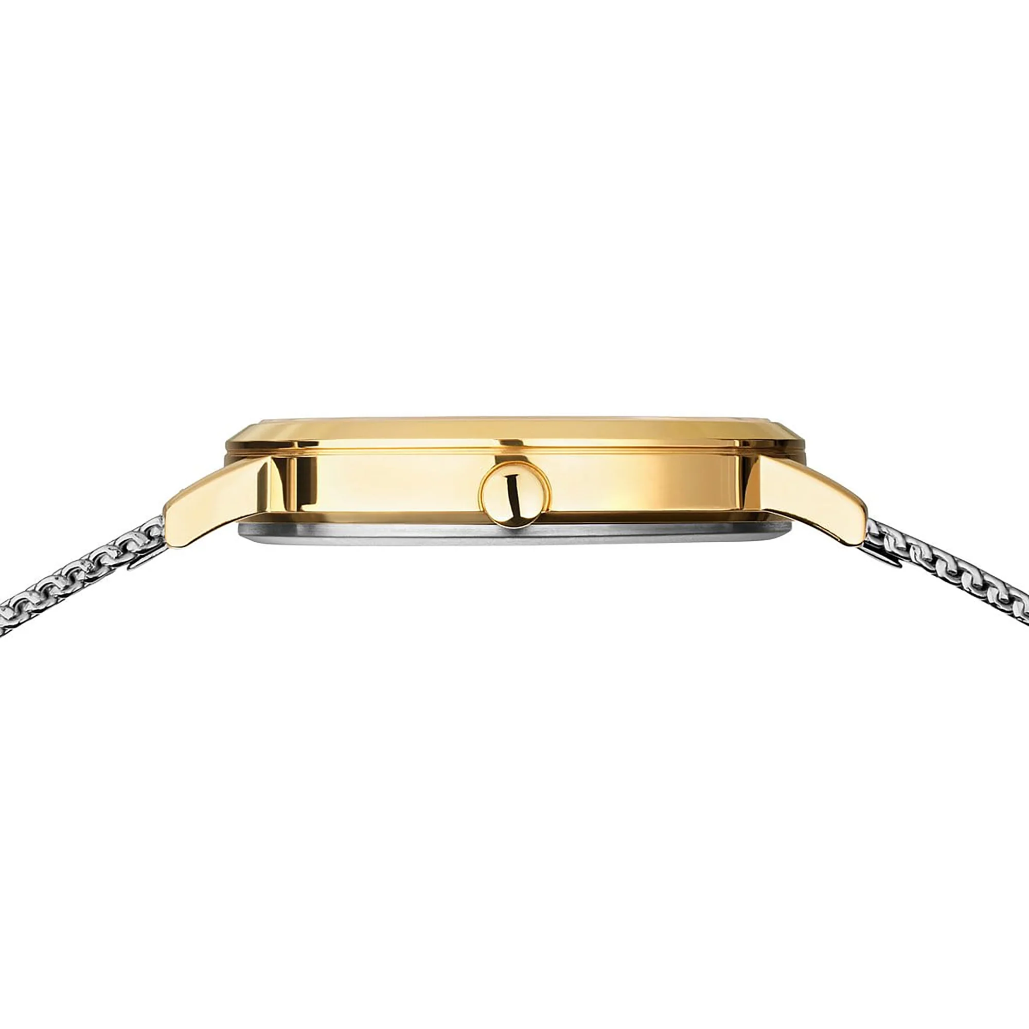 Bering Titanium Polished/Brushed Gold Quartz Watch 18634-010 - Image 5