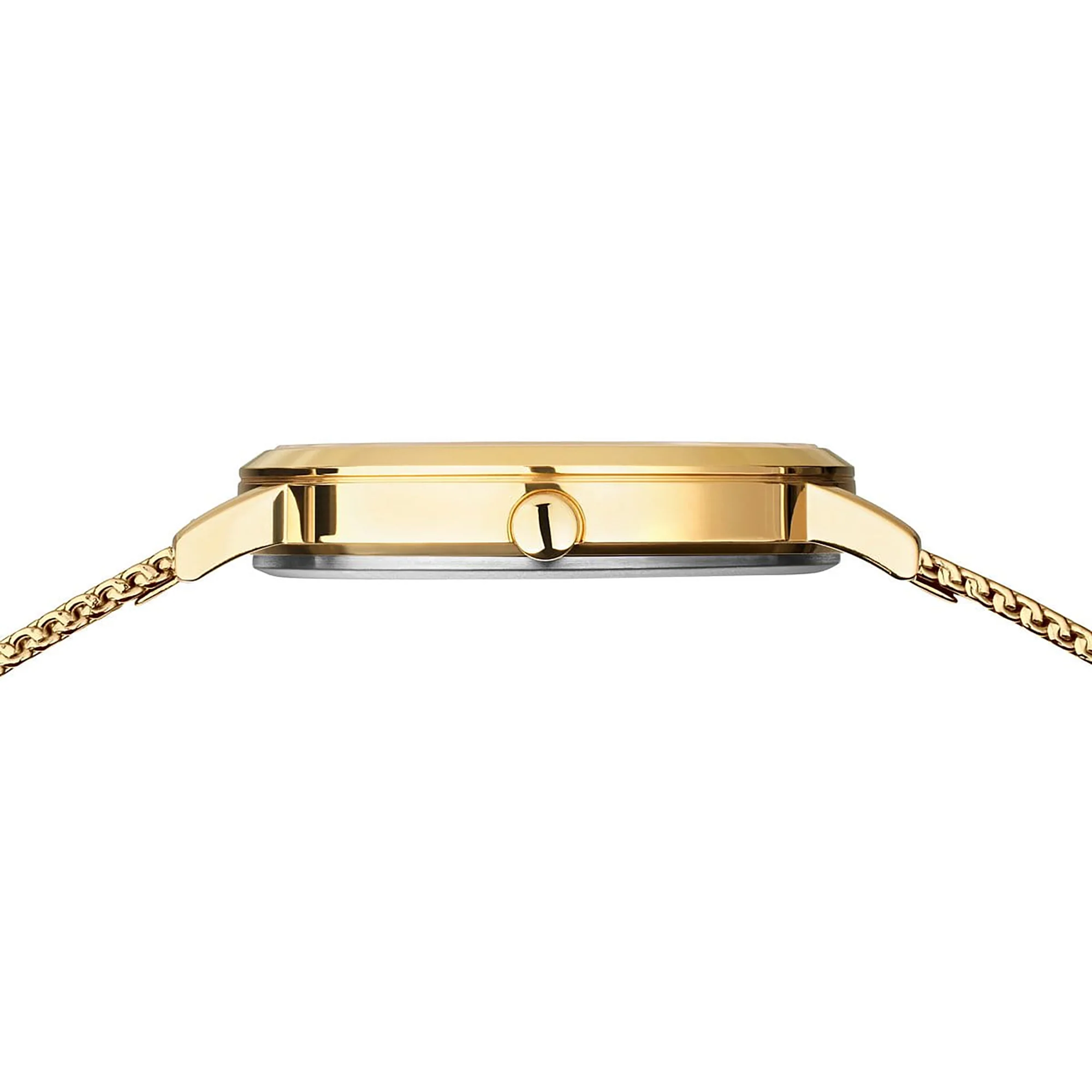 Bering Titanium Polished/Brushed Gold Quartz Watch 18634-334 - Image 5