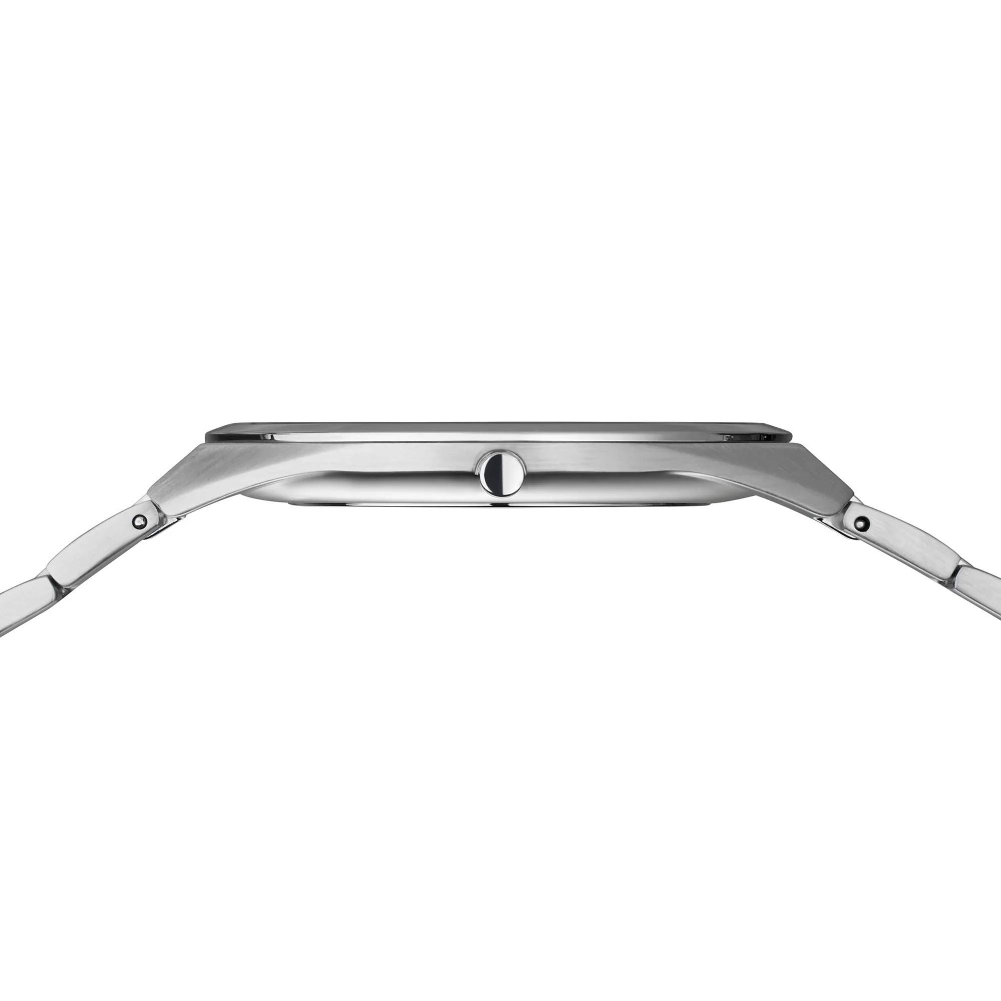 Bering Ultra Slim Polished/Brushed Silver Quartz Watch 17240-707 - Image 6
