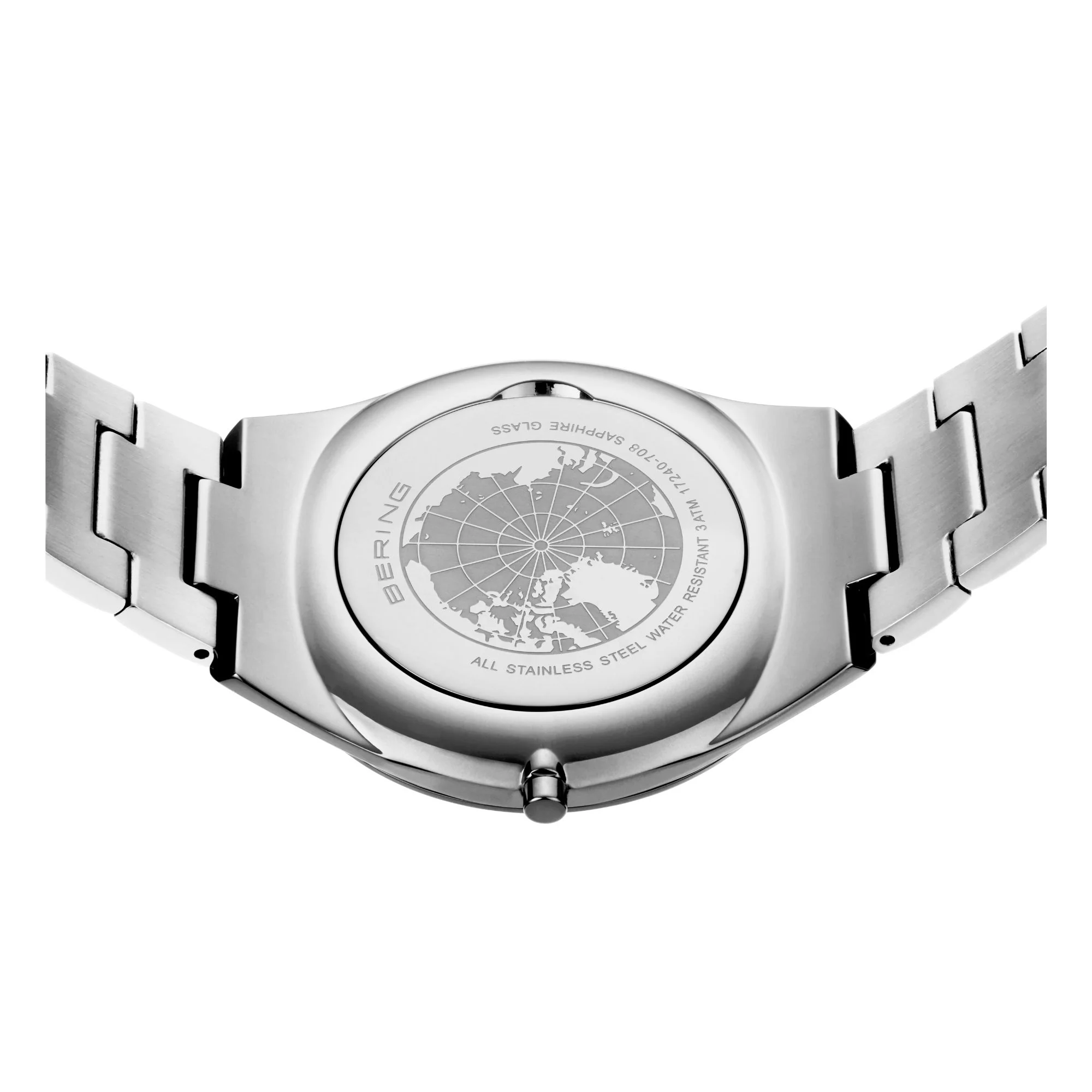 Bering Ultra Slim Polished Quartz Watch 17240-708 - Image 3