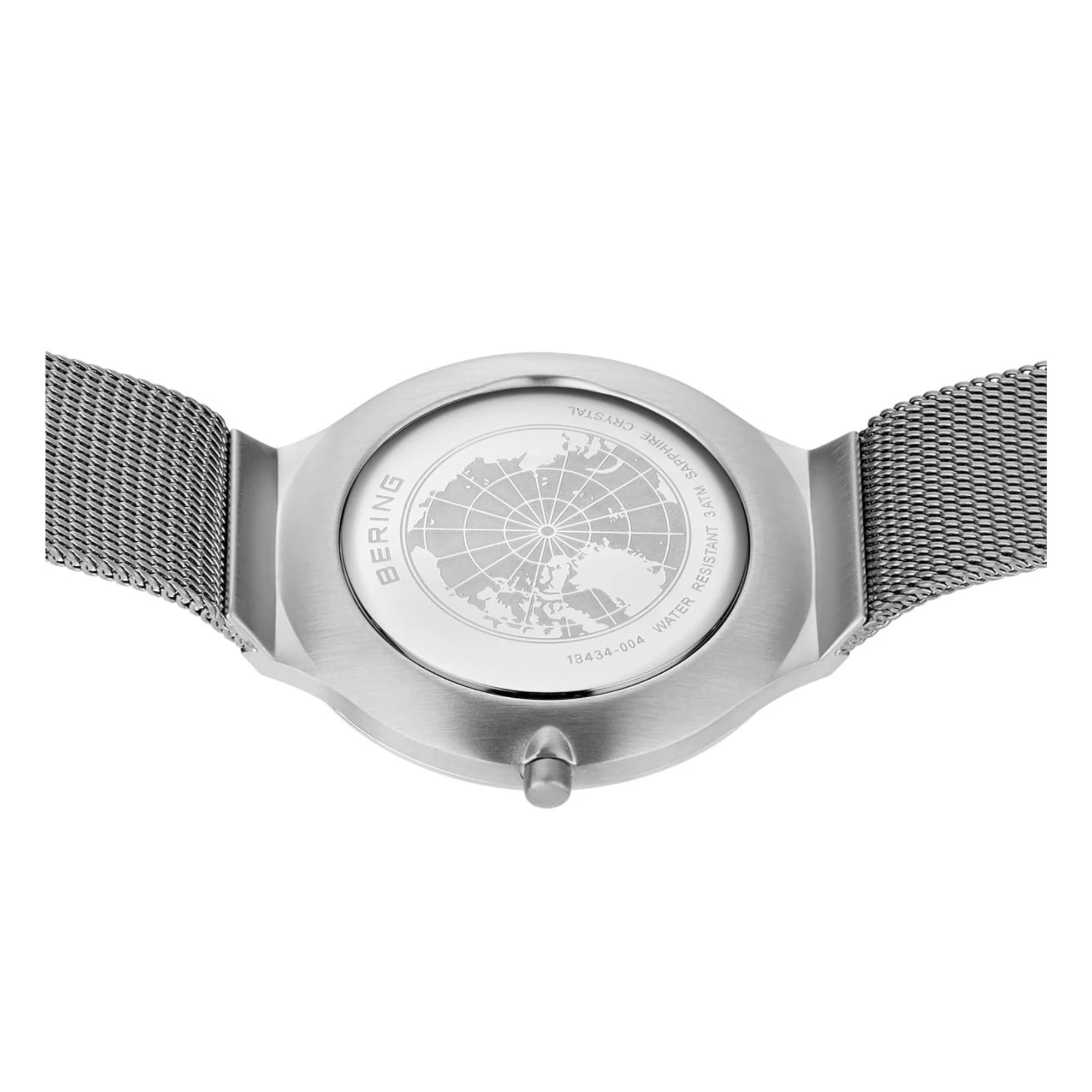 Bering Ultra Slim Polished Quartz Watch 18434-004 - Image 3