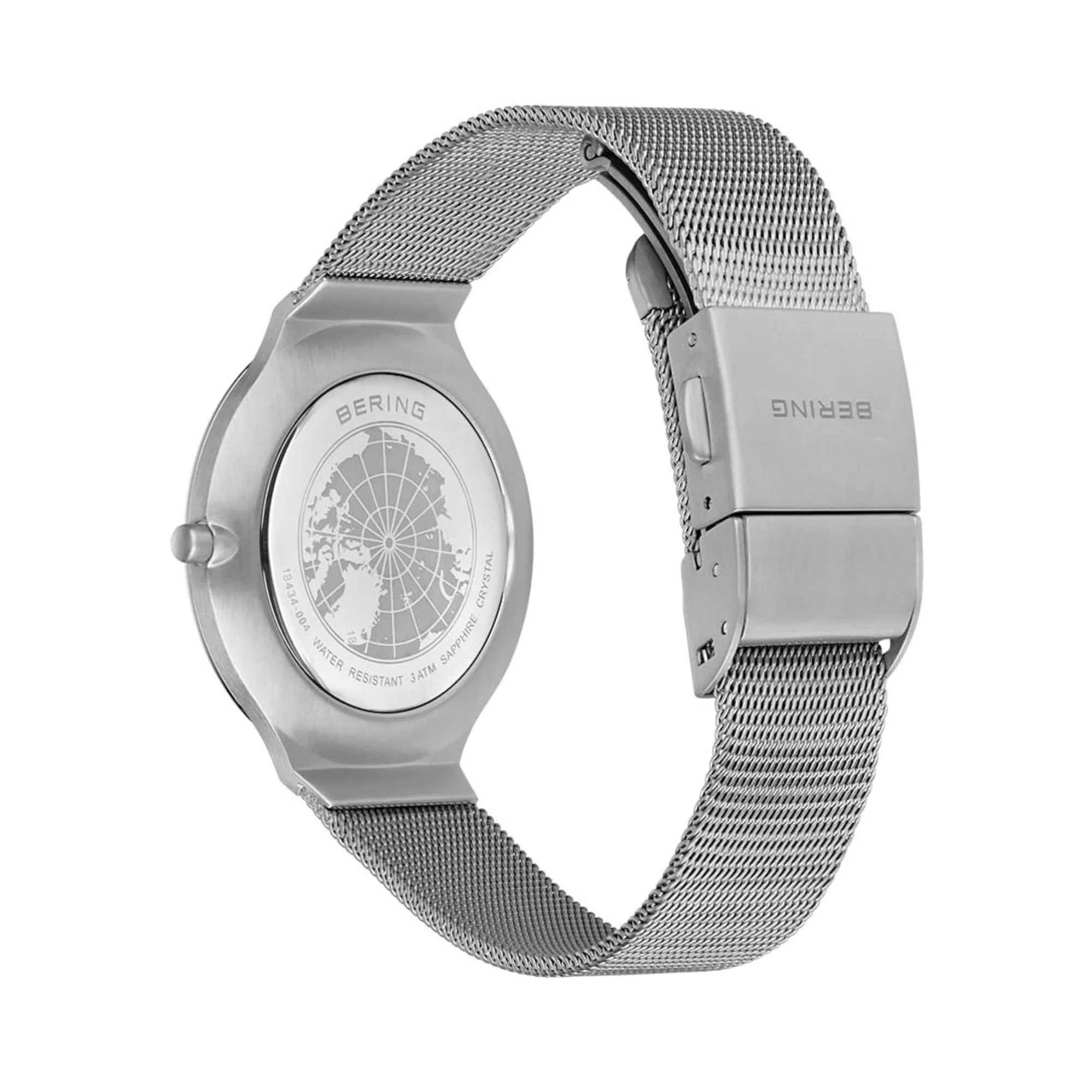 Bering Ultra Slim Polished Quartz Watch 18434-004 - Image 4