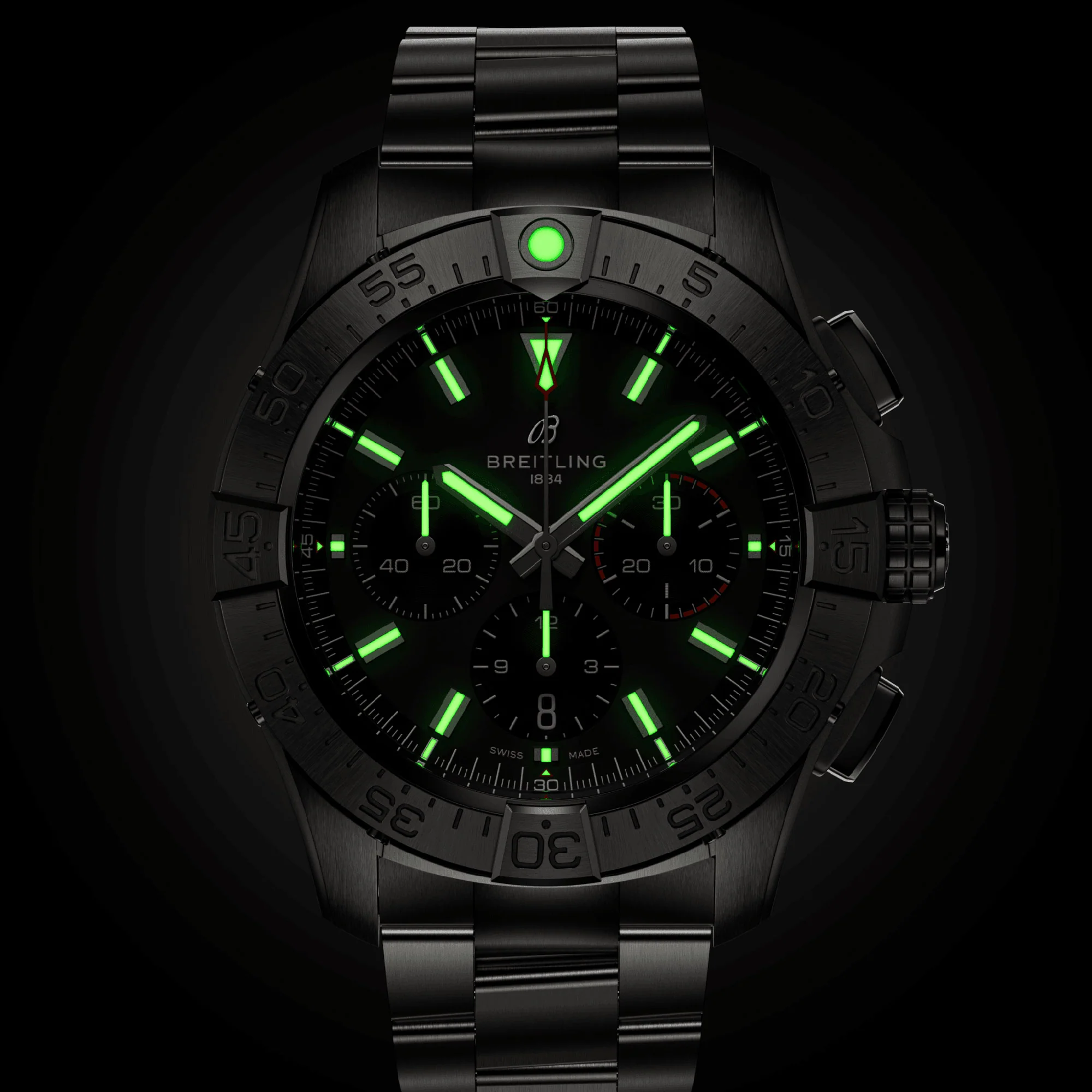Breitling Avenger B01 Chronograph 44mm Automatic Watch AB0147101B1A1 - Image 6