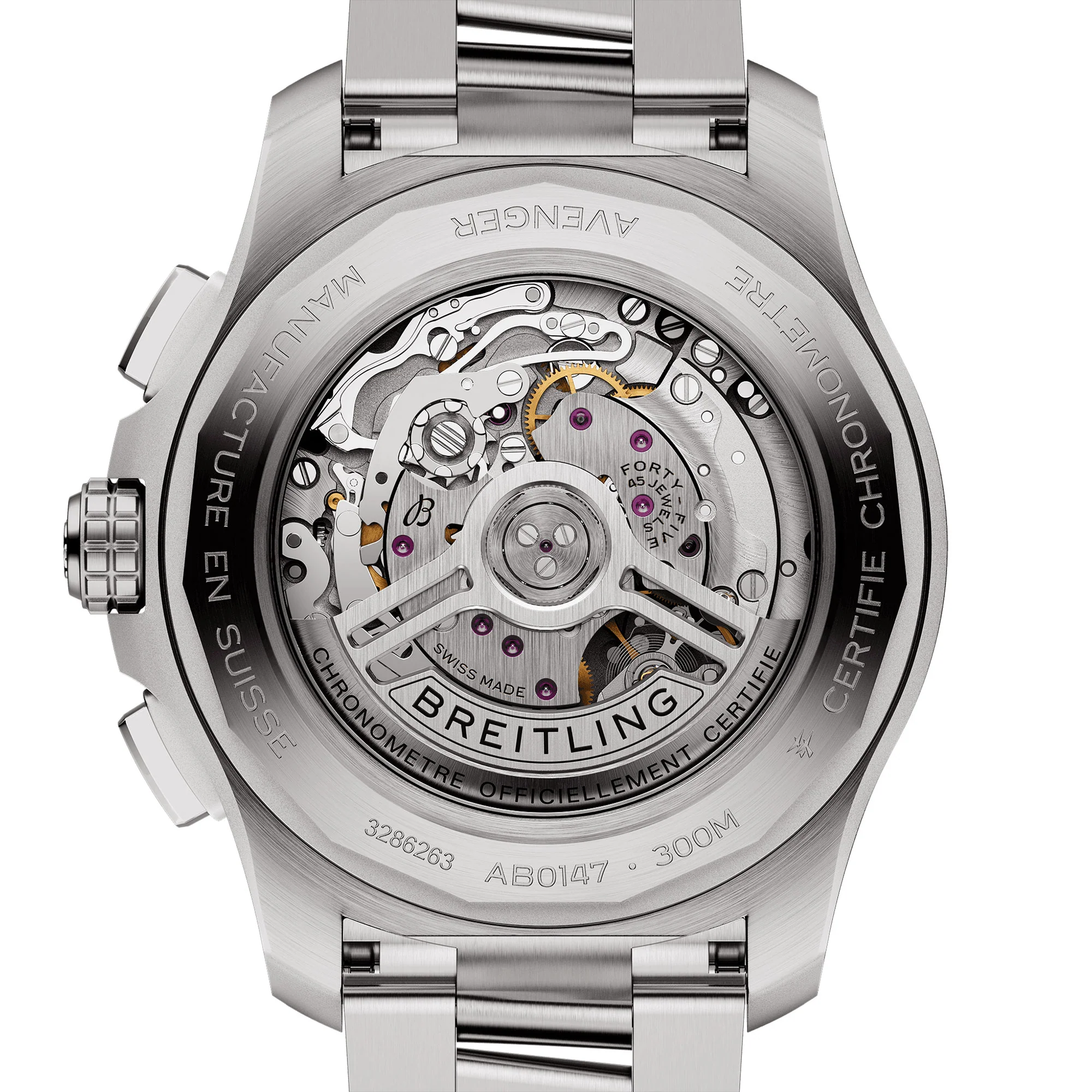 Breitling Avenger B01 Chronograph 44mm Automatic Watch AB0147101C1A1 - Image 4