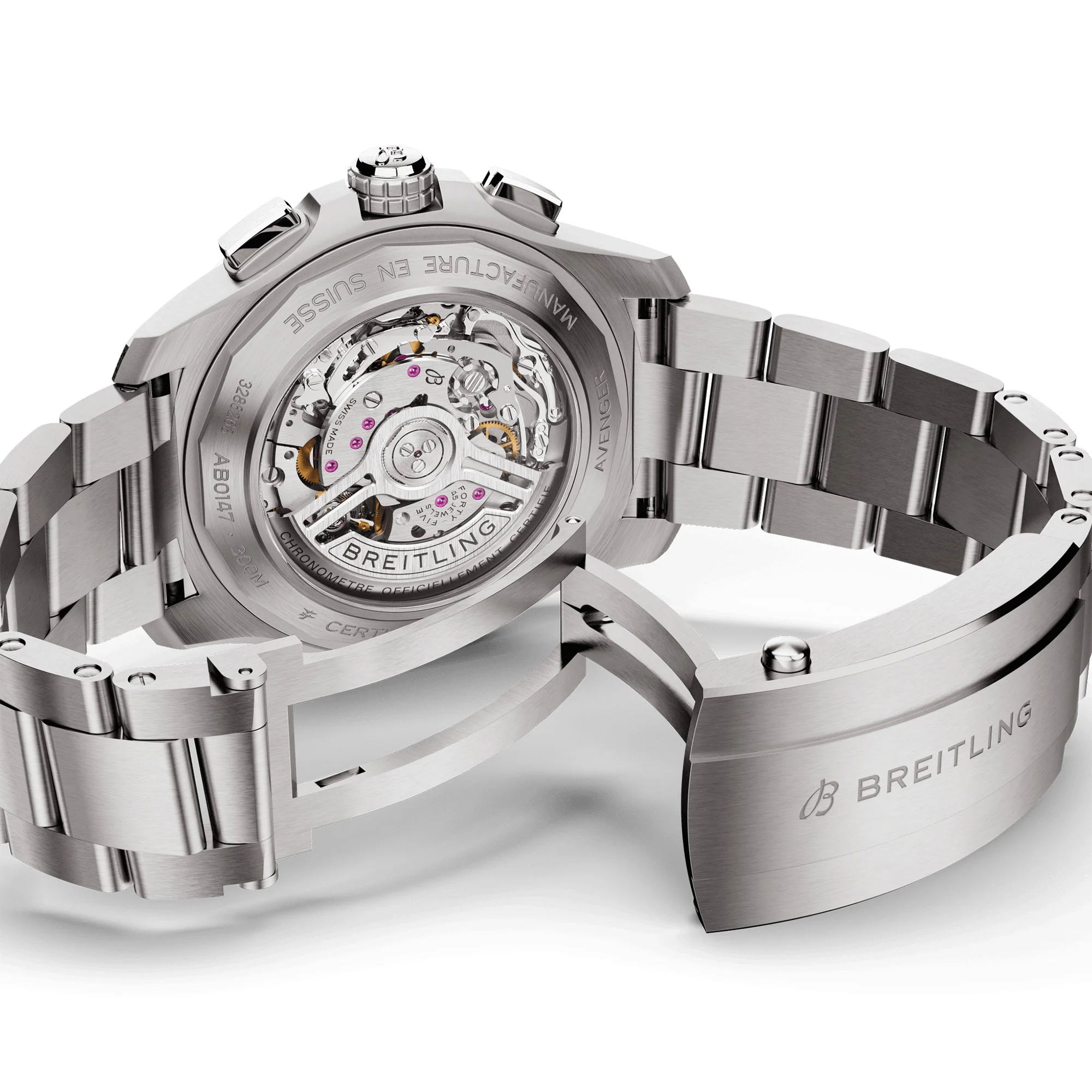 Breitling Avenger B01 Chronograph 44mm Automatic Watch AB0147101C1A1 - Image 5