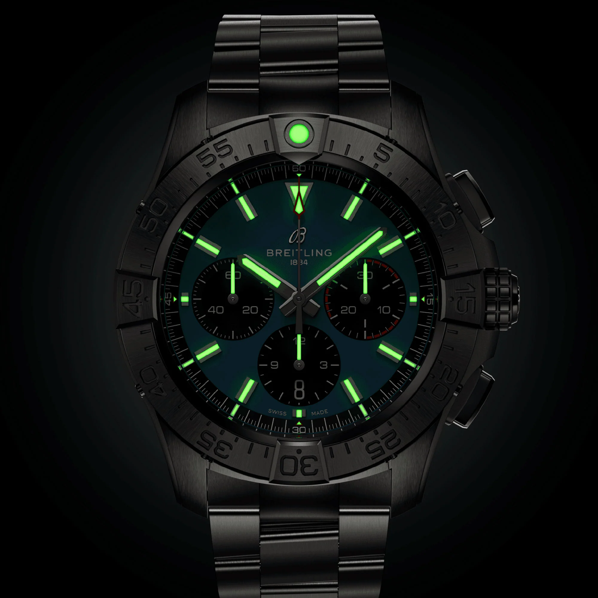 Breitling Avenger B01 Chronograph 44mm Automatic Watch AB0147101C1A1 - Image 6