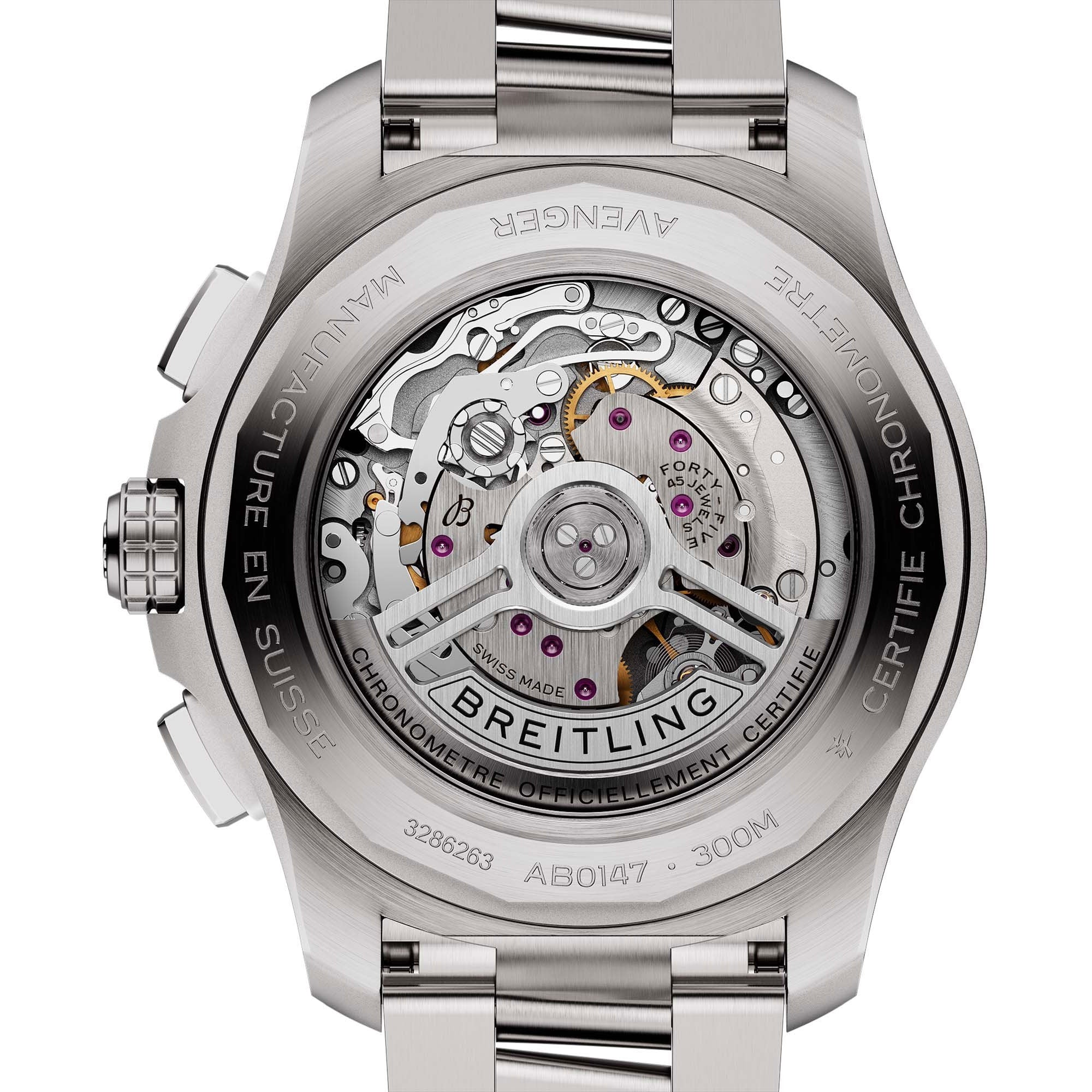 Breitling Avenger B01 Chronograph 44mm Automatic Watch AB0147101L1A1 - Image 2
