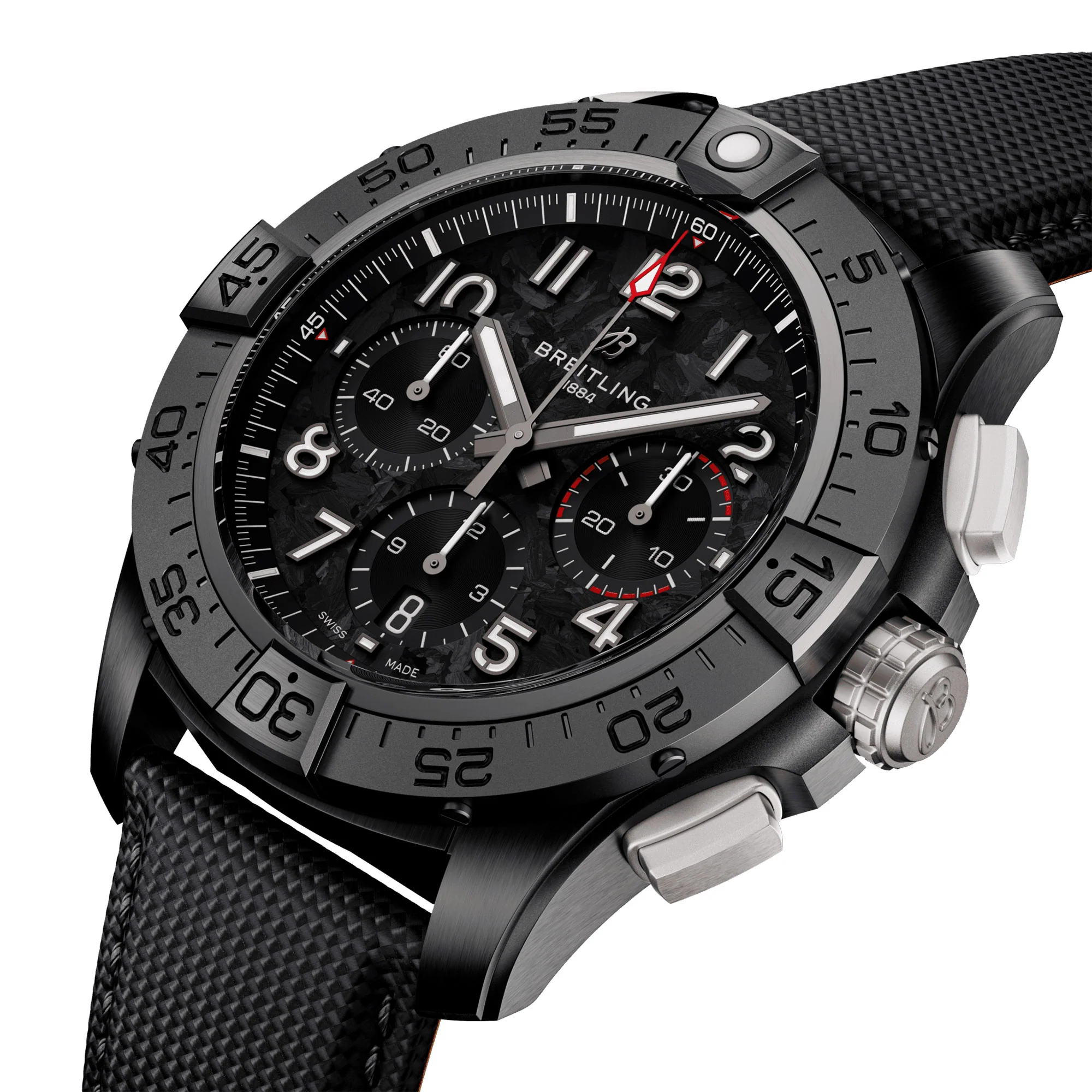 Breitling Avenger B01 Night Mission Chronograph 44mm Automatic Watch SB0147101B1X1 - Image 2