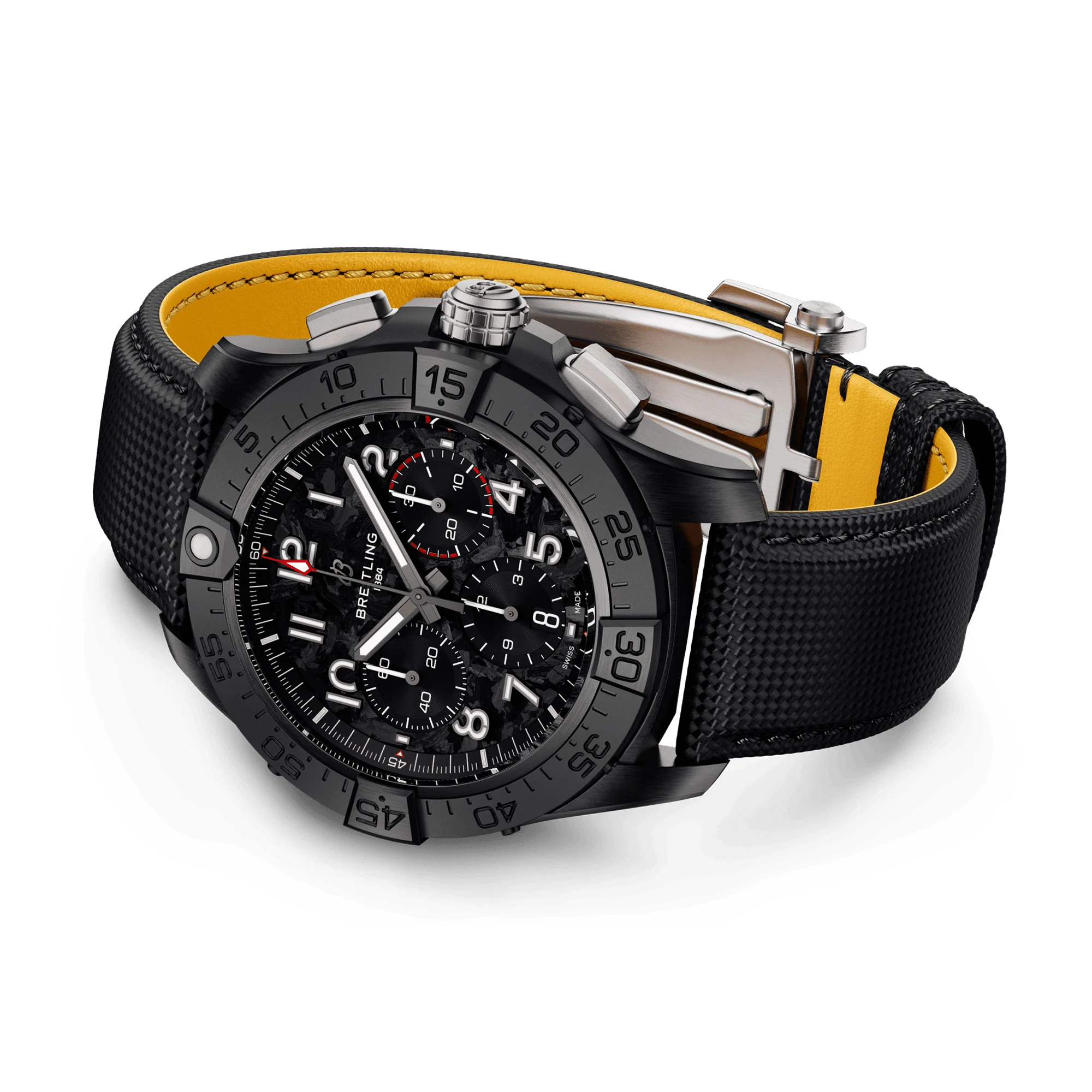 Breitling Avenger B01 Night Mission Chronograph 44mm Automatic Watch SB0147101B1X1 - Image 3