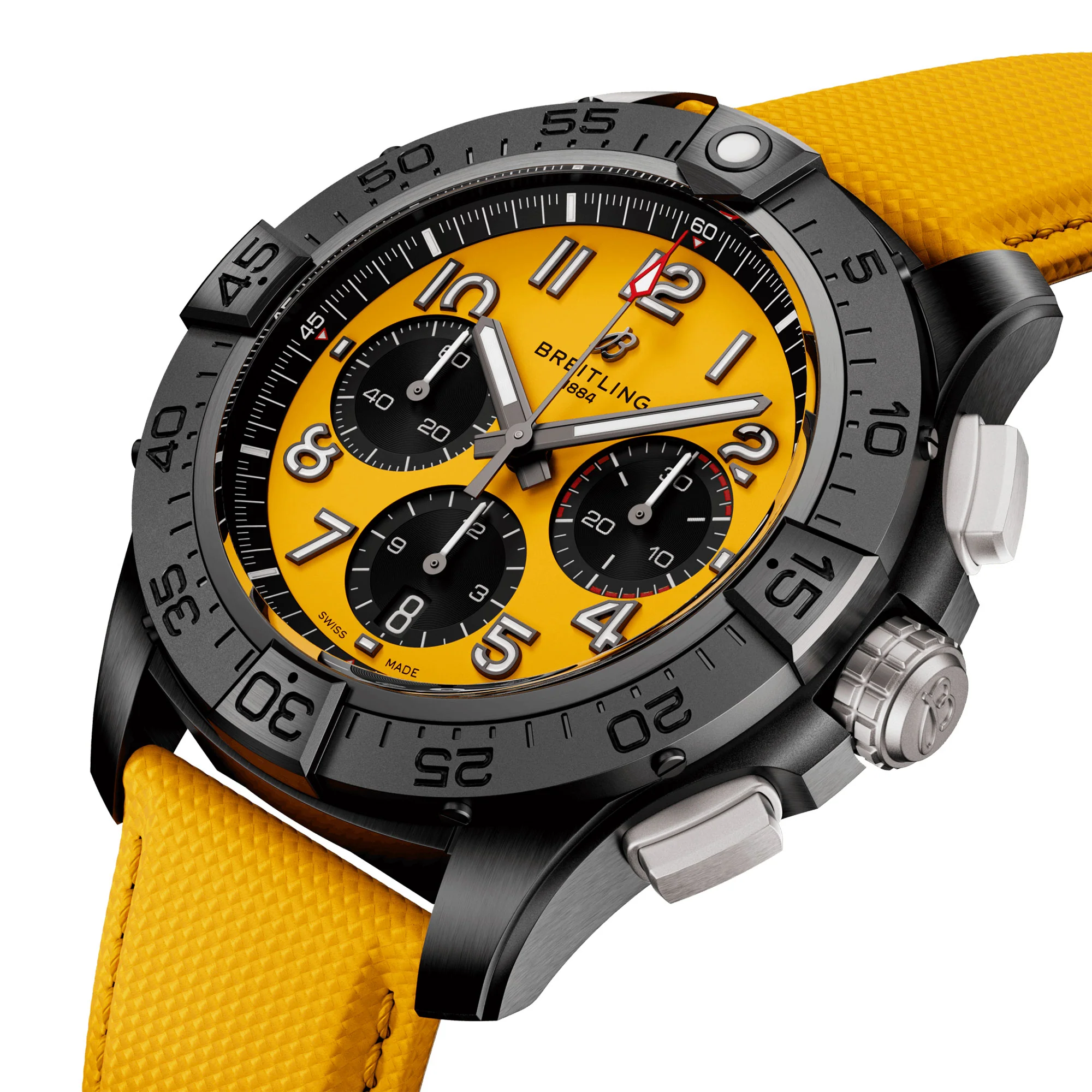 Breitling Avenger B01 Night Mission Chronograph 44mm Automatic Watch SB0147101I1X1 - Image 2