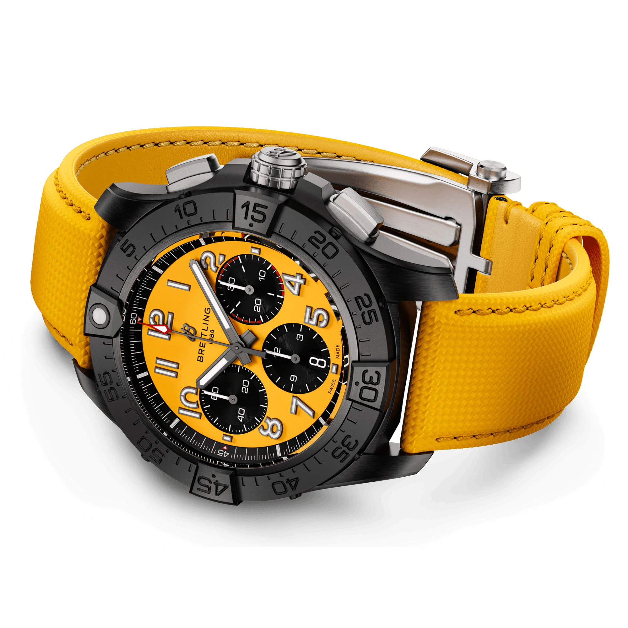 Breitling Avenger B01 Night Mission Chronograph 44mm Automatic Watch SB0147101I1X1 - Image 3