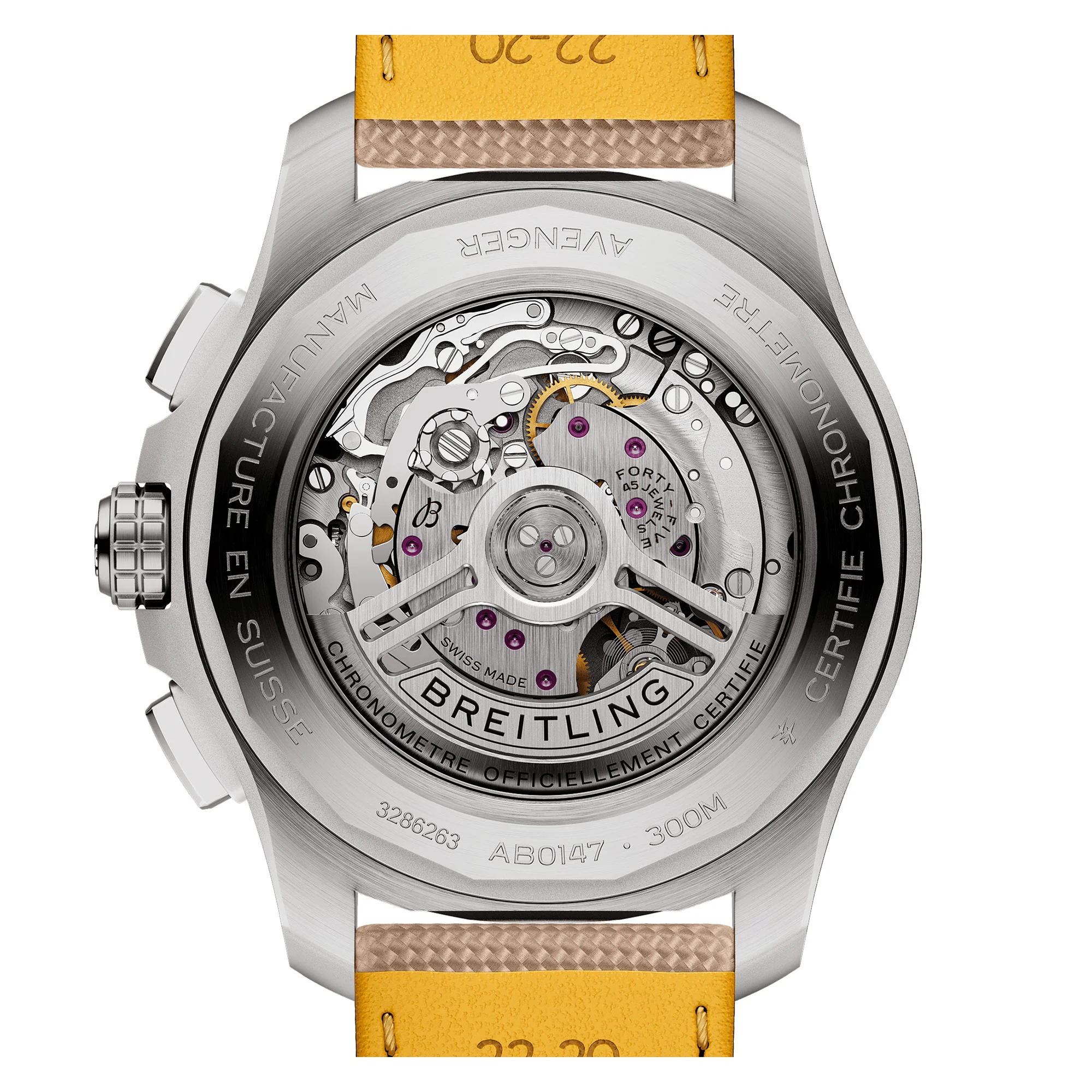 Breitling Avenger Chronograph 44 Chronometer Automatic Watch AB0147101A1X1 - Image 4