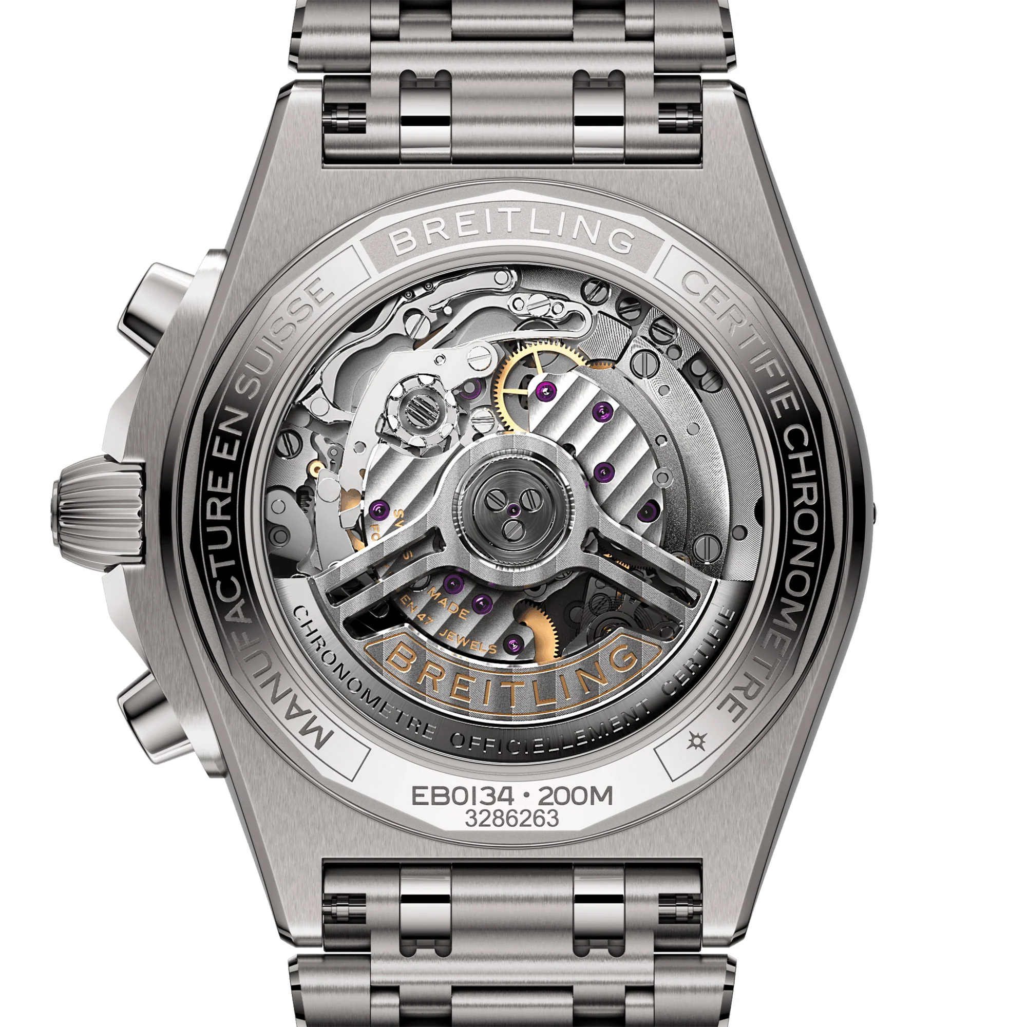 Breitling Chronomat B01 42mm Automatic Watch EB0134101M1E1 - Image 4
