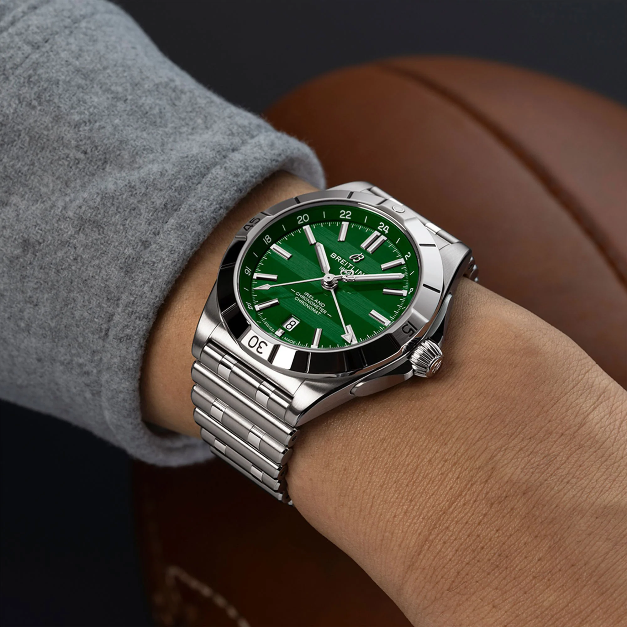 Breitling Chronomat GMT Six Nations Ireland 40mm Automatic Watch A323987B1L1A1 - Image 3