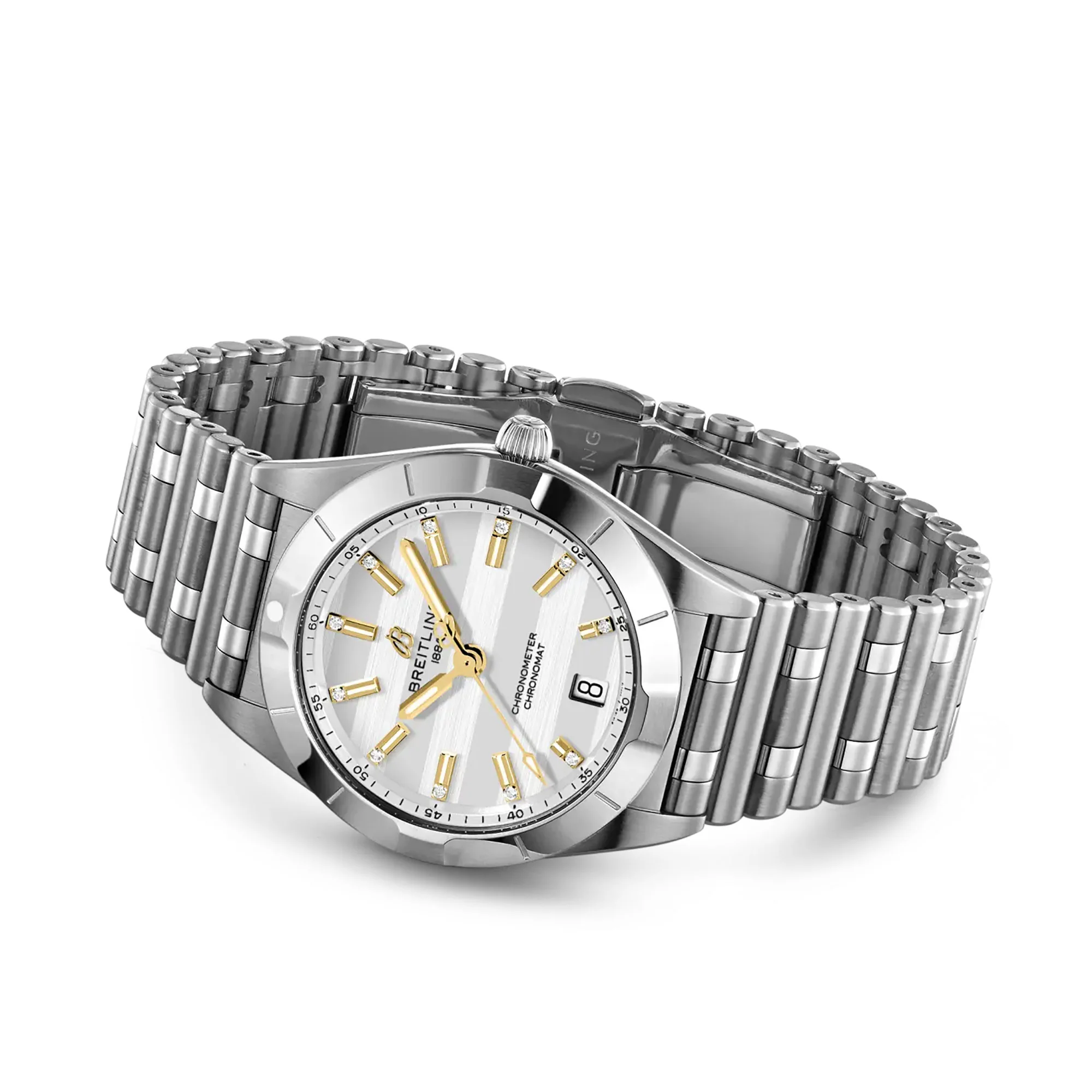 Breitling Chronomat Six Nations England 32mm Quartz Watch A773105A1A1A1 - Image 3